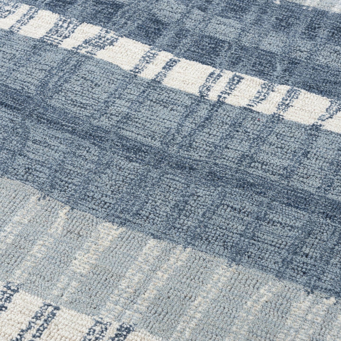 Taylor TAY888 Blue Hand-Tufted Rug - Rizzy