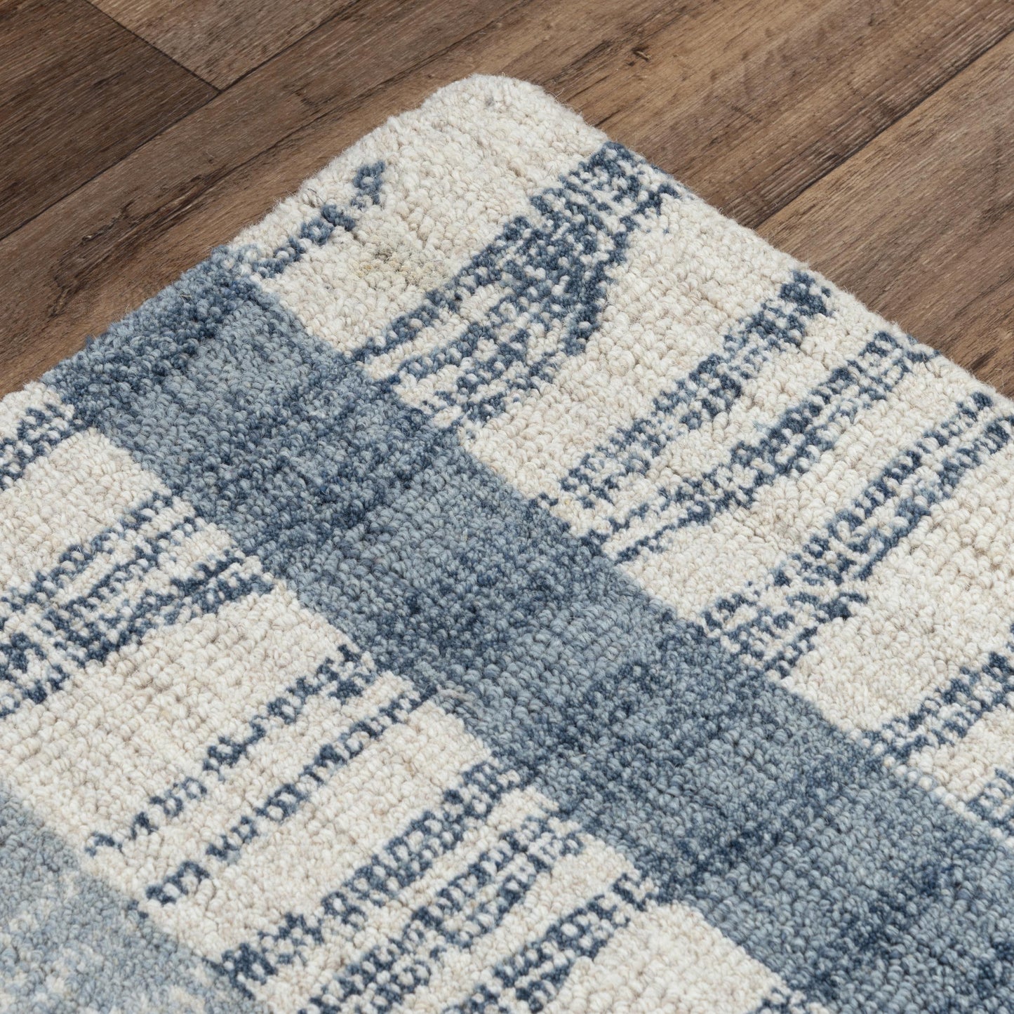 Taylor TAY888 Blue Hand-Tufted Rug - Rizzy