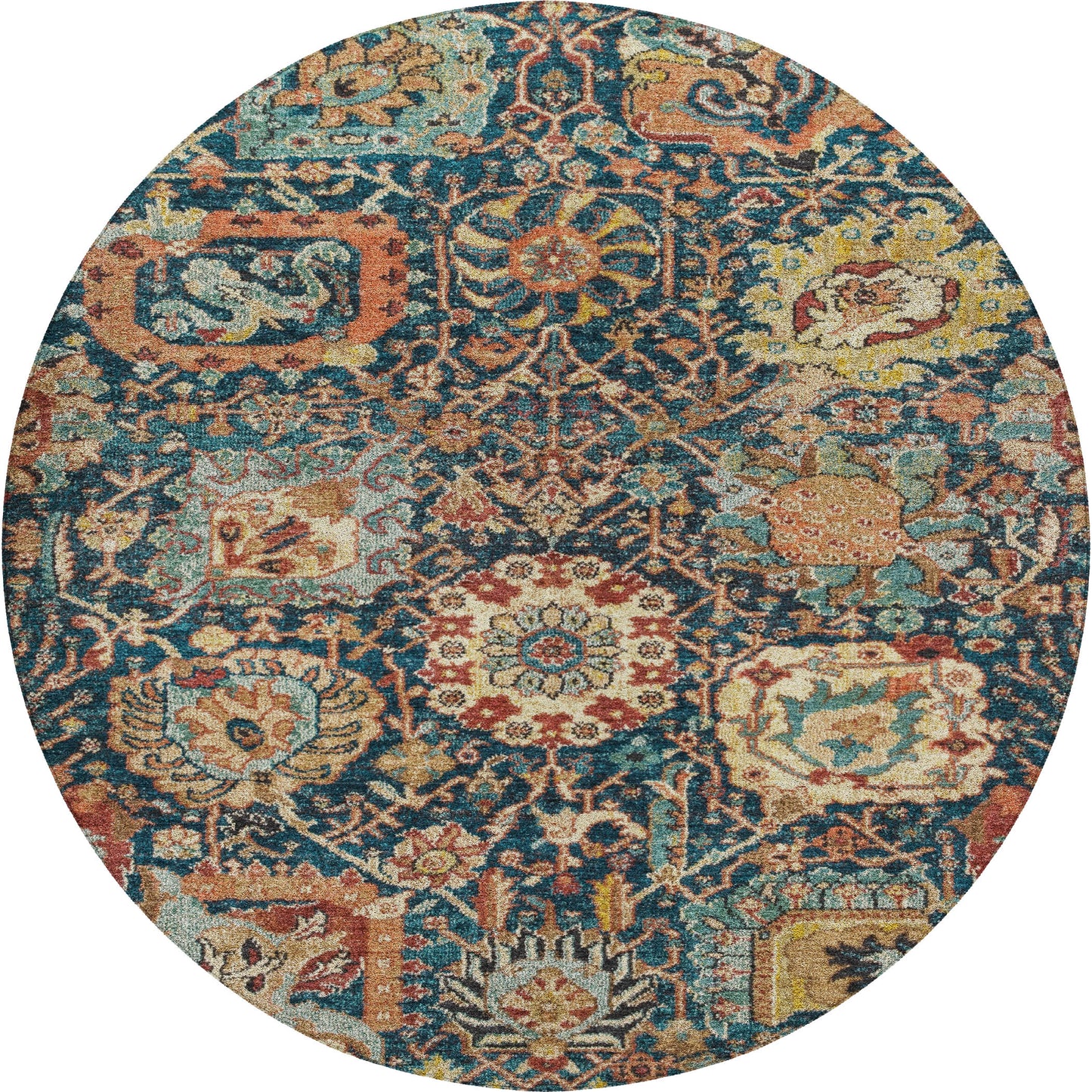 Machine Made Tabrook TB10 Navy - Dalyn Rugs