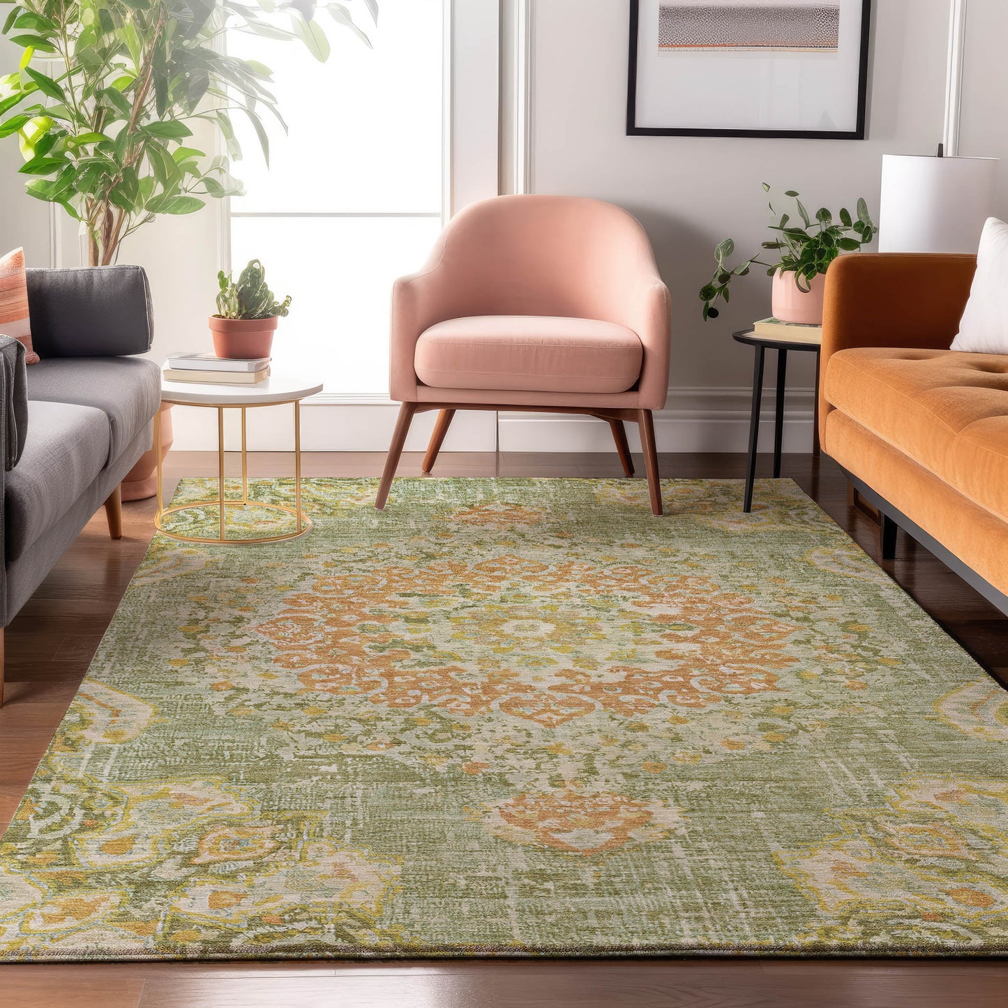 Machine Made Tabrook TB11 Aloe - Dalyn Rugs