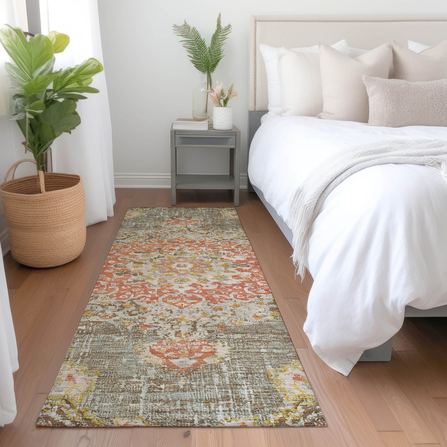 Machine Made Tabrook TB11 Brown - Dalyn Rugs