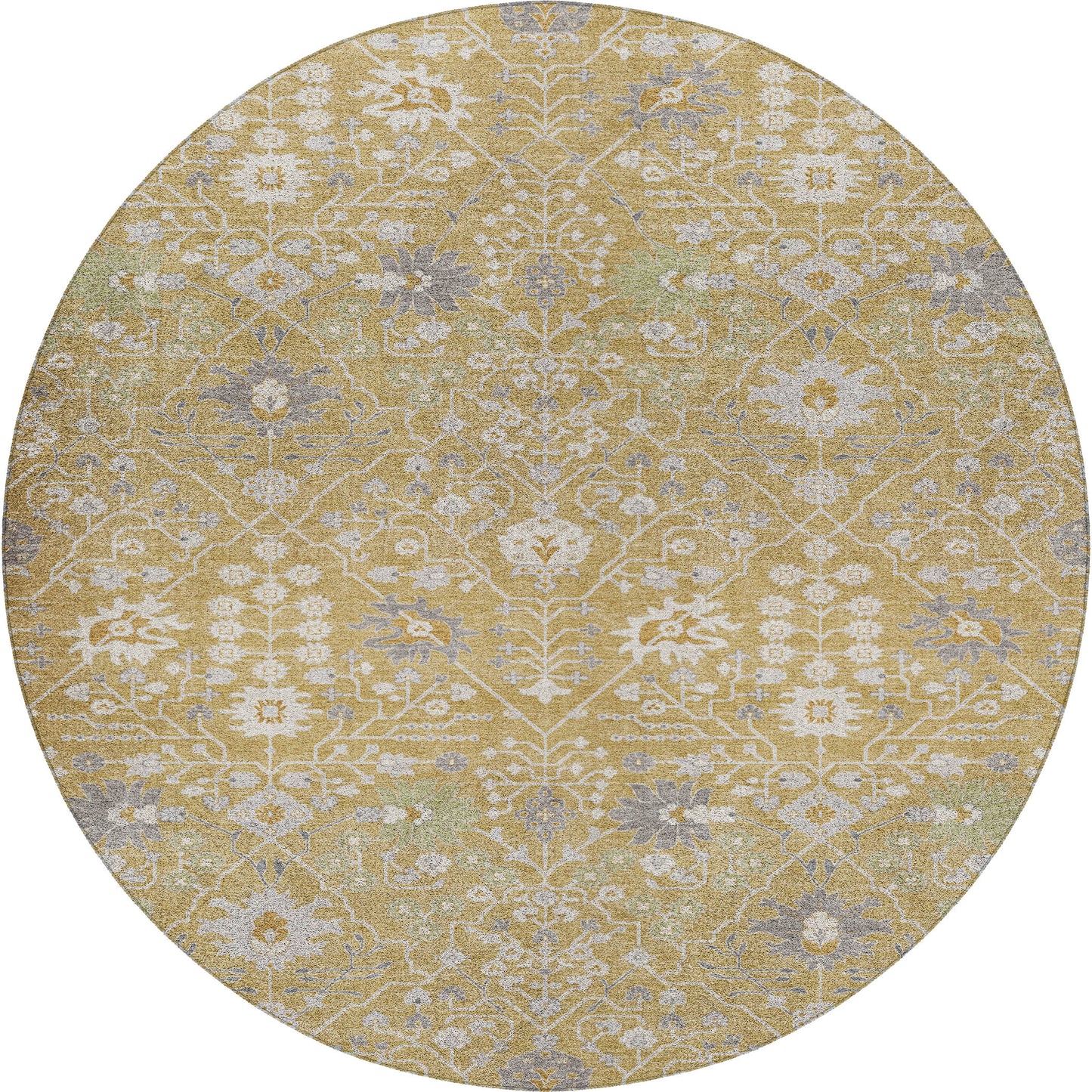 Machine Made Tabrook TB12 Gold - Dalyn Rugs
