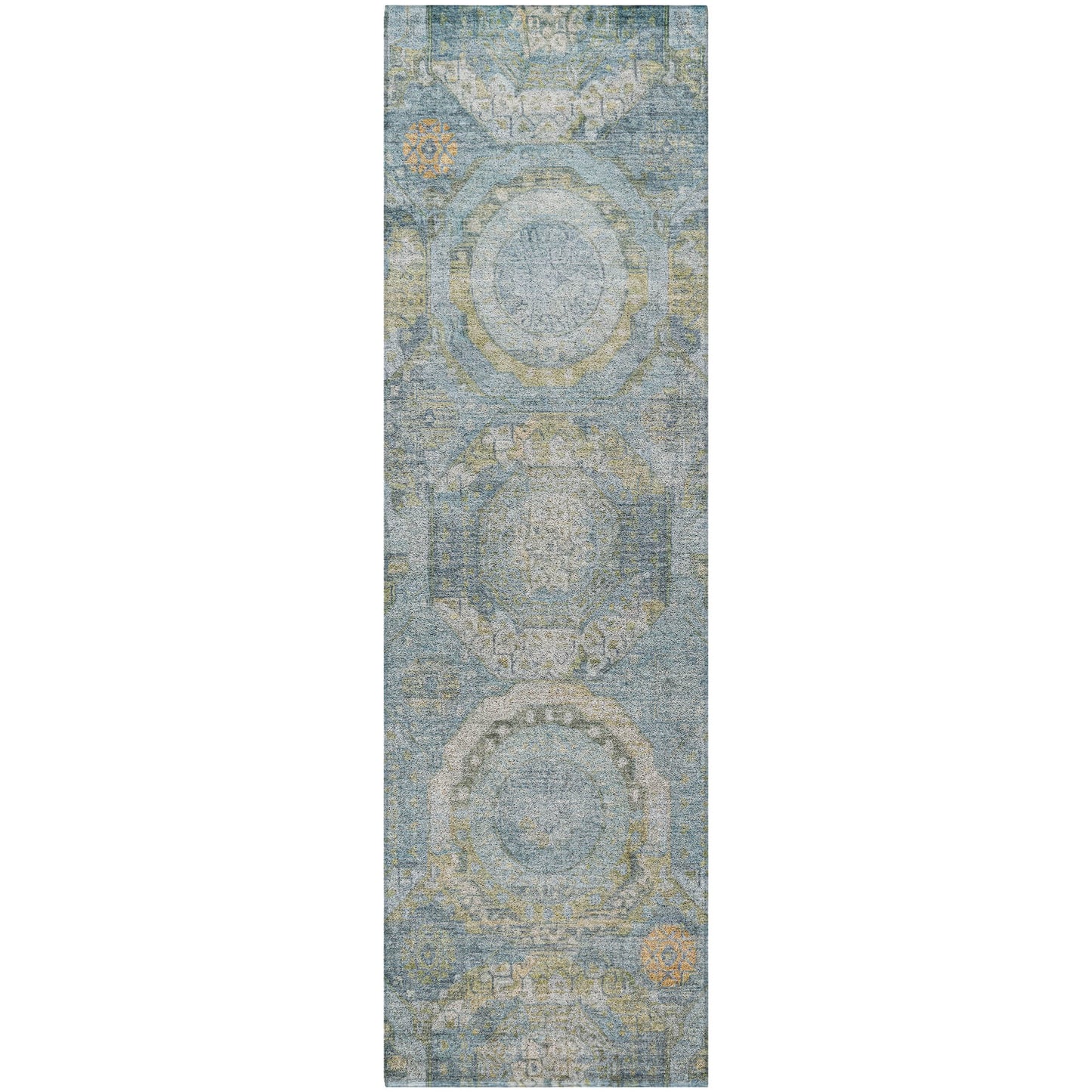 Machine Made Tabrook TB14 Blue - Dalyn Rugs