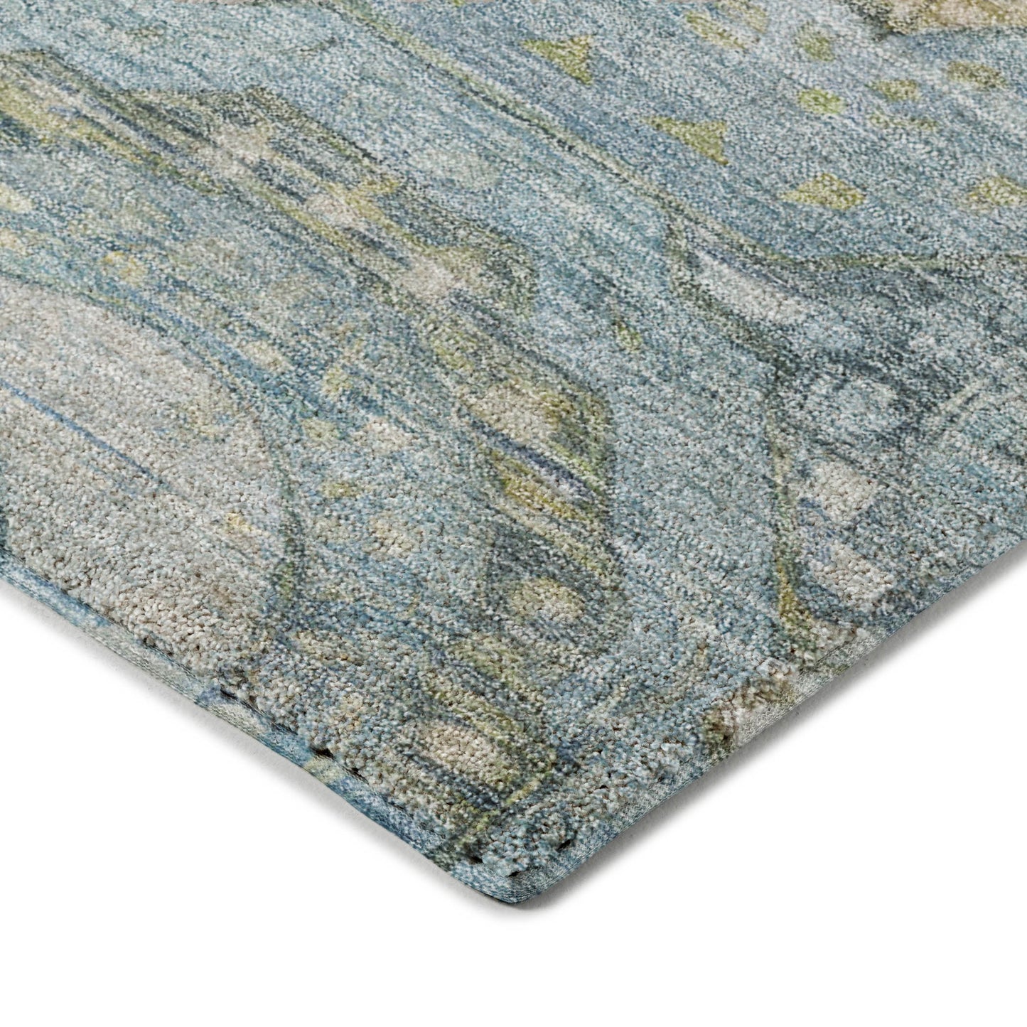 Machine Made Tabrook TB14 Blue - Dalyn Rugs
