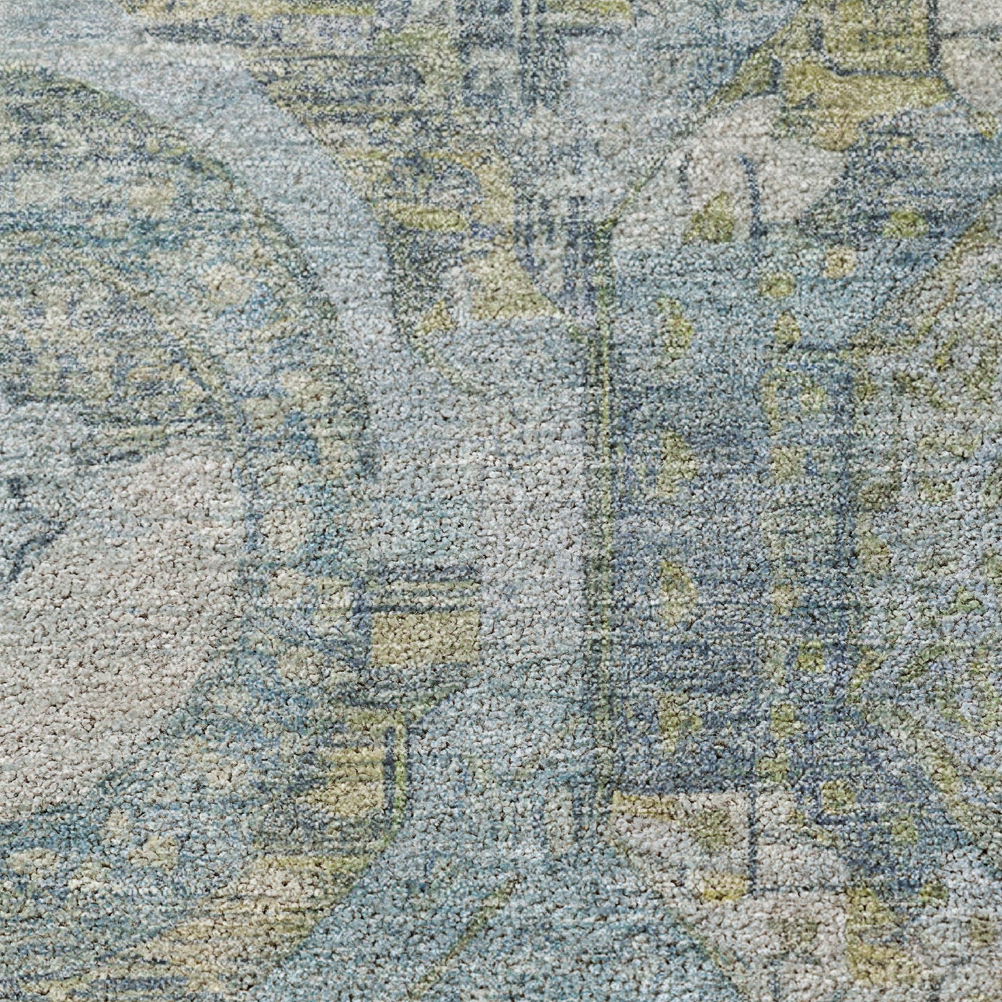 Machine Made Tabrook TB14 Blue - Dalyn Rugs