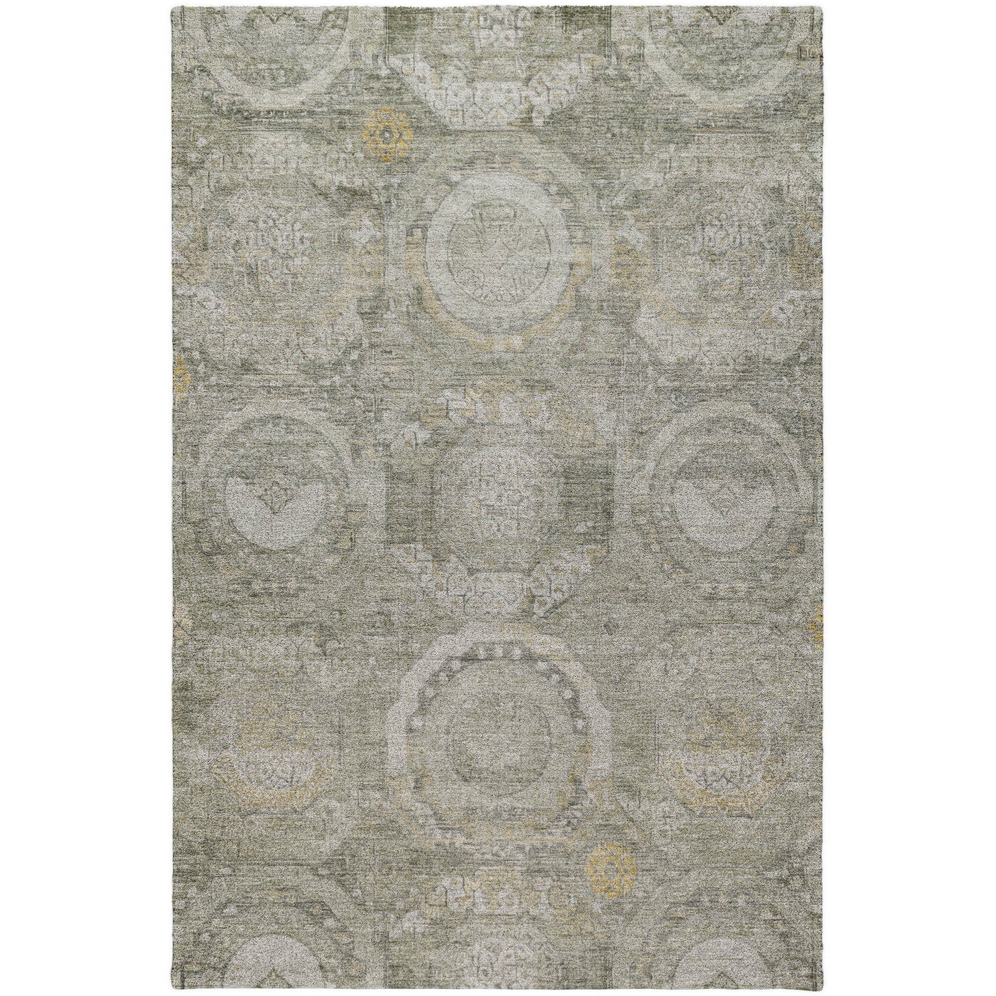 Machine Made Tabrook TB14 Pewter - Dalyn Rugs