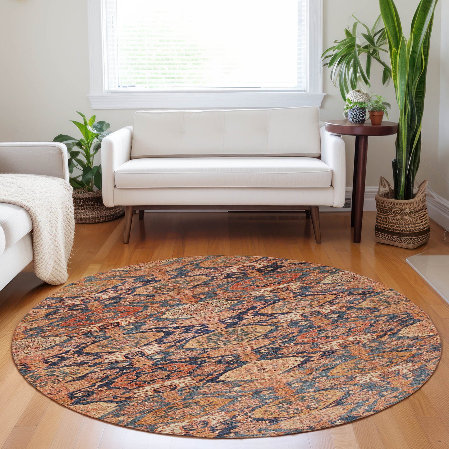 Machine Made Tabrook TB3 Terracotta - Dalyn Rugs