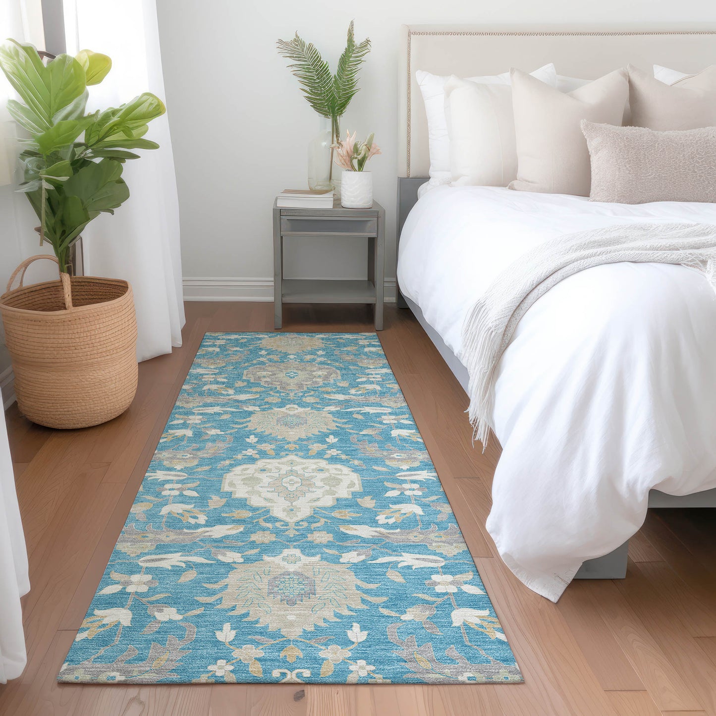 Machine Made Tabrook TB4 Blue - Dalyn Rugs