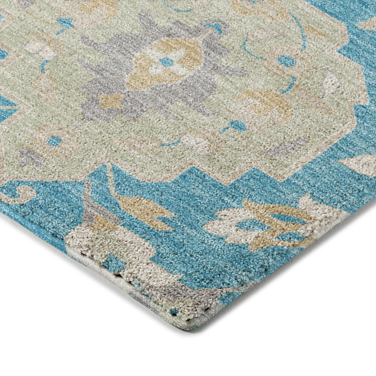 Machine Made Tabrook TB4 Blue - Dalyn Rugs