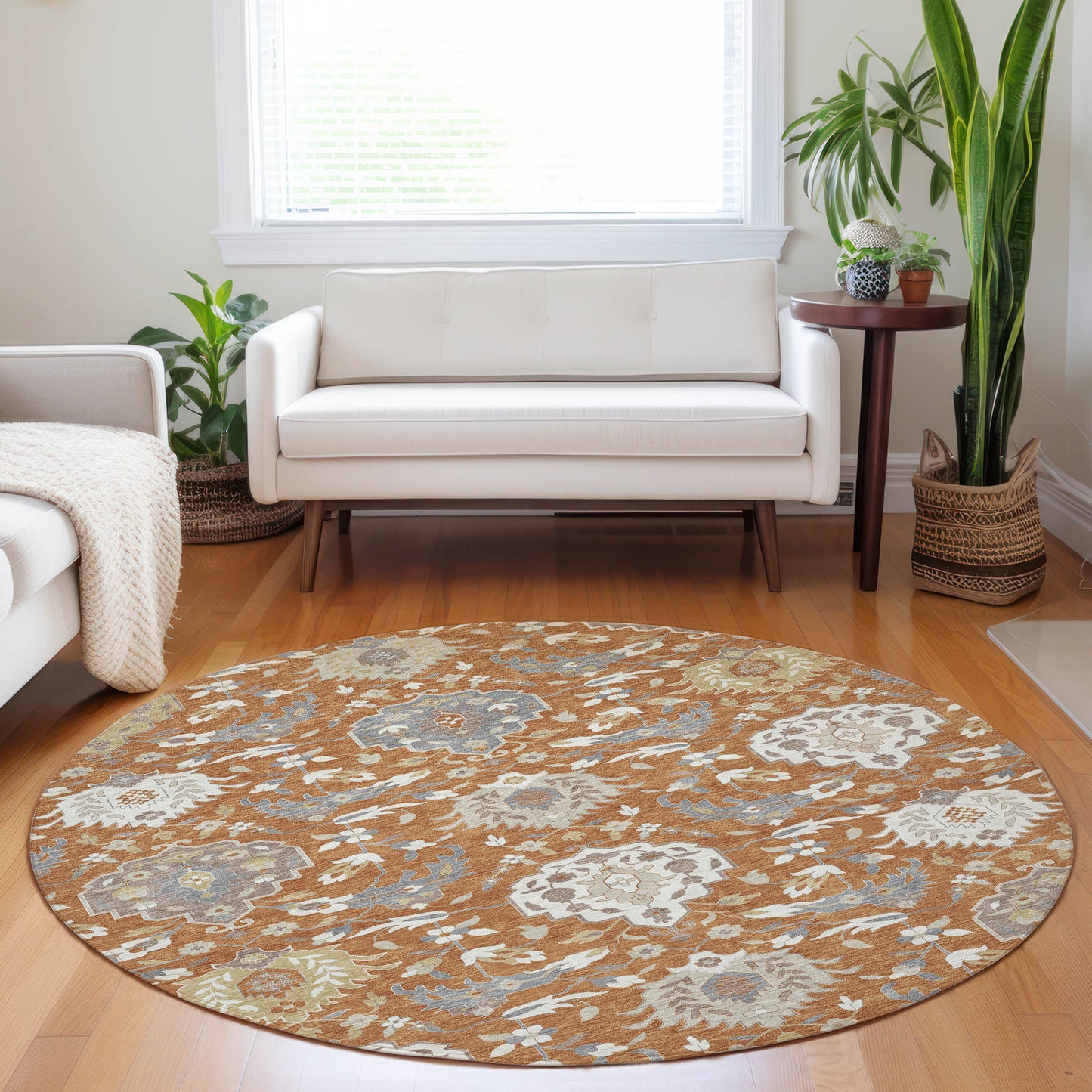 Machine Made Tabrook TB4 Copper - Dalyn Rugs
