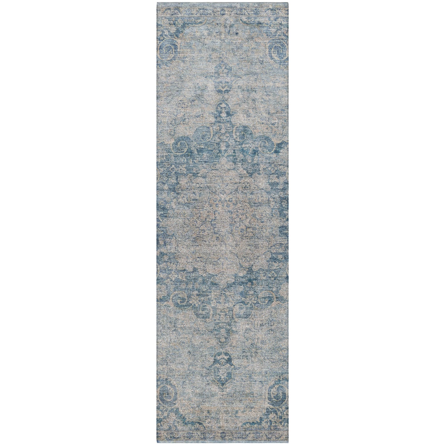 Machine Made Tabrook TB5 Blue - Dalyn Rugs