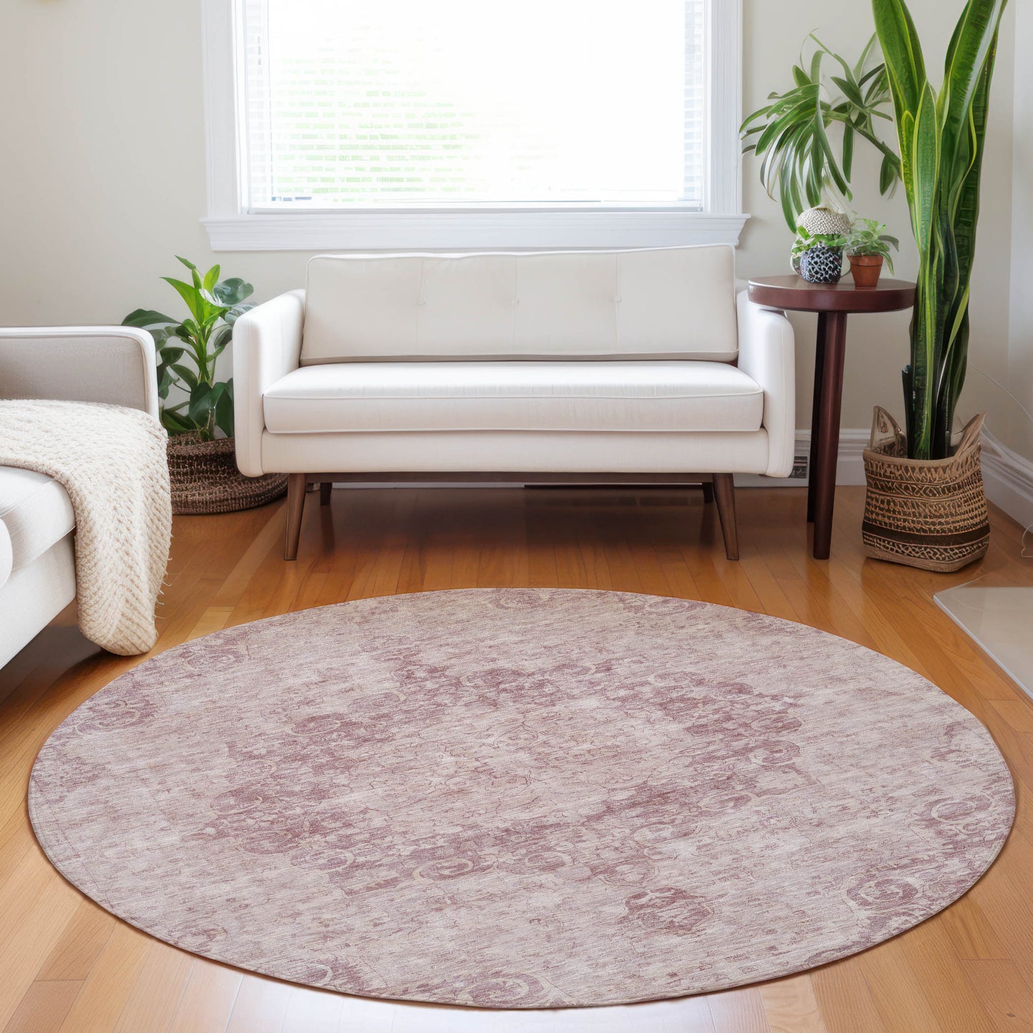 Machine Made Tabrook TB5 Pink - Dalyn Rugs
