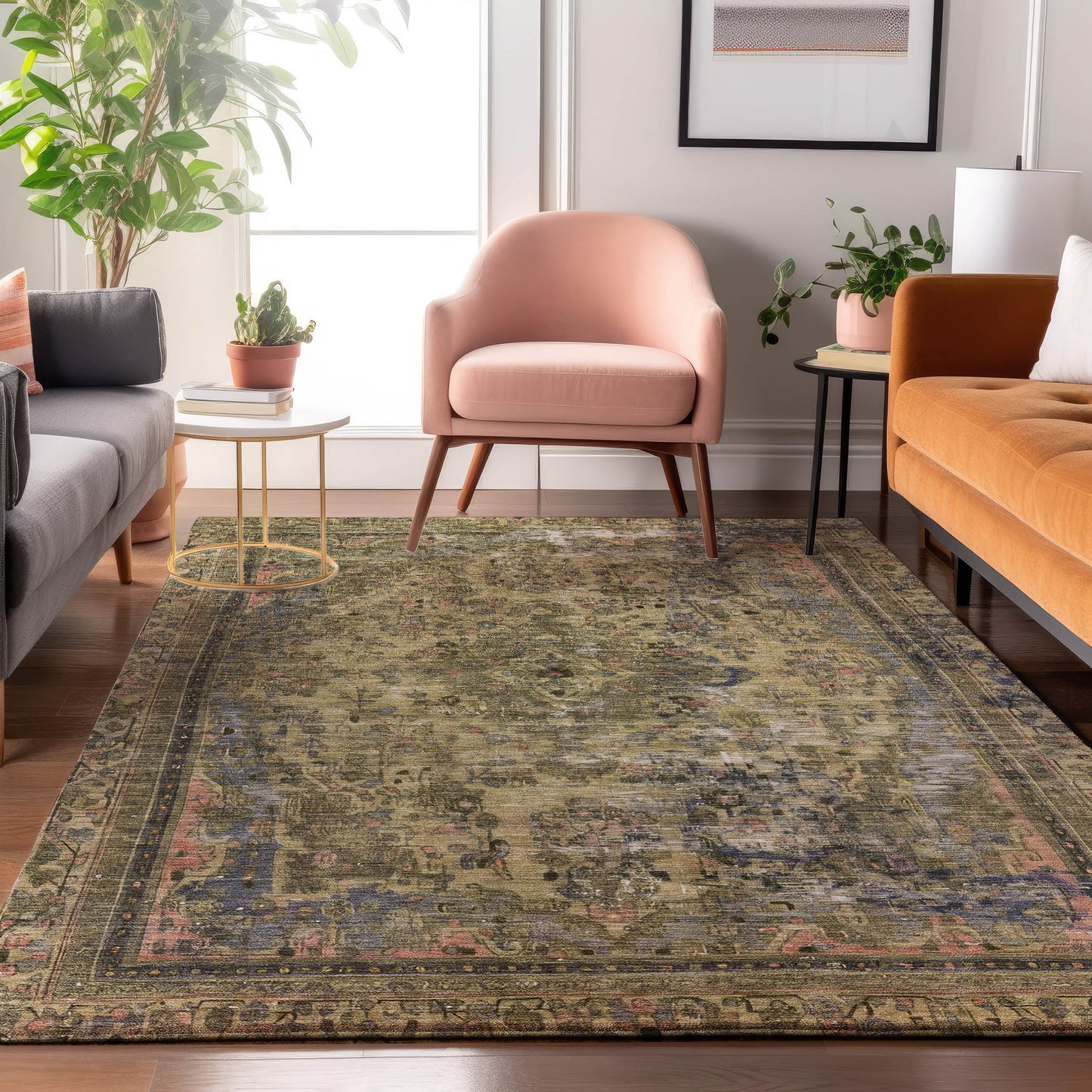 Machine Made Tabrook TB8 Tan - Dalyn Rugs