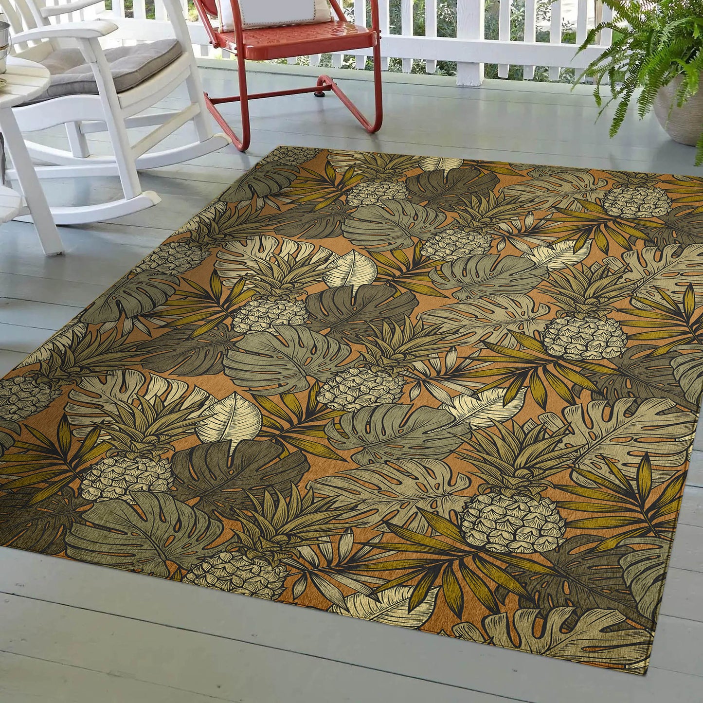 Machine Made Tropics TC11 Clay - Dalyn Rugs