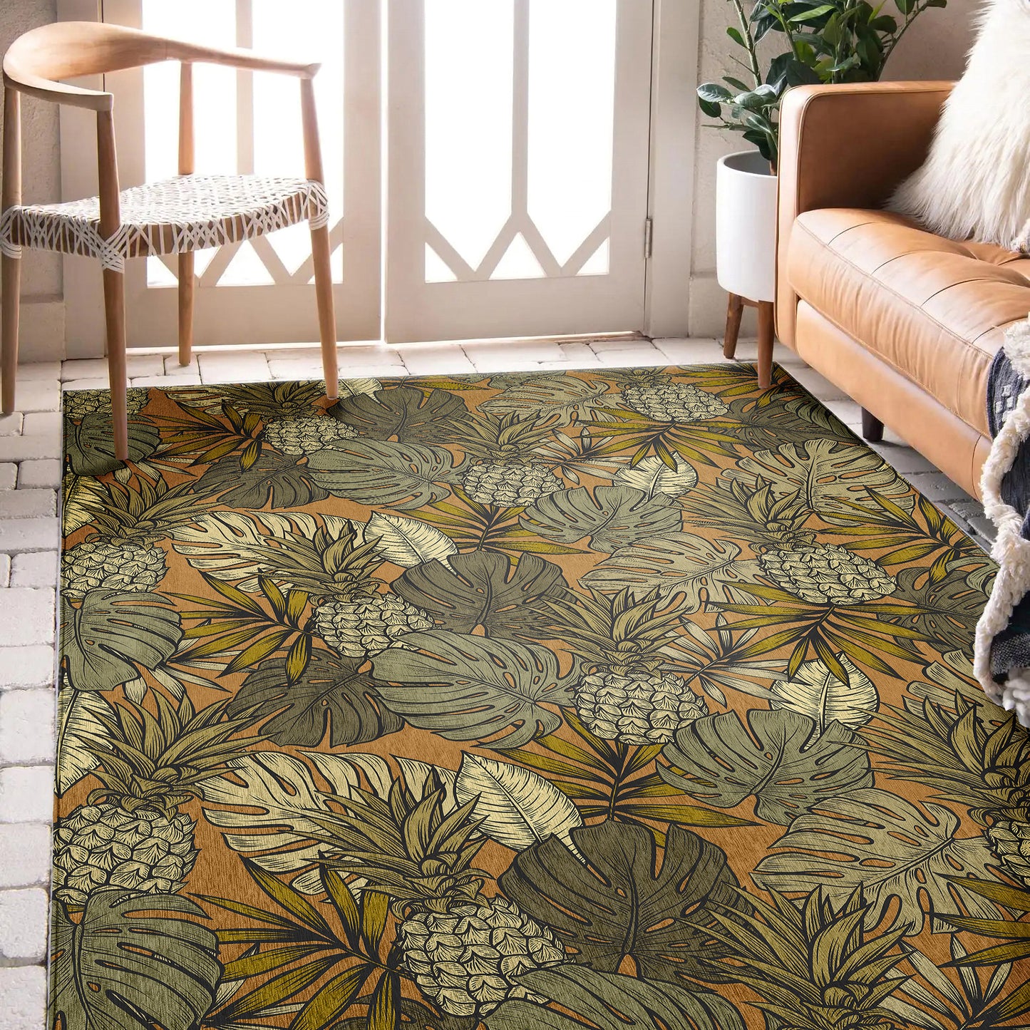 Machine Made Tropics TC11 Clay - Dalyn Rugs