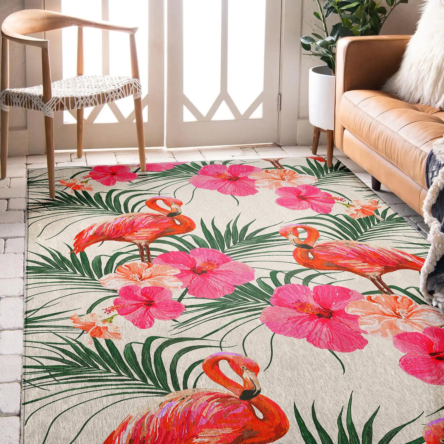 Machine Made Tropics TC12 Ivory - Dalyn Rugs