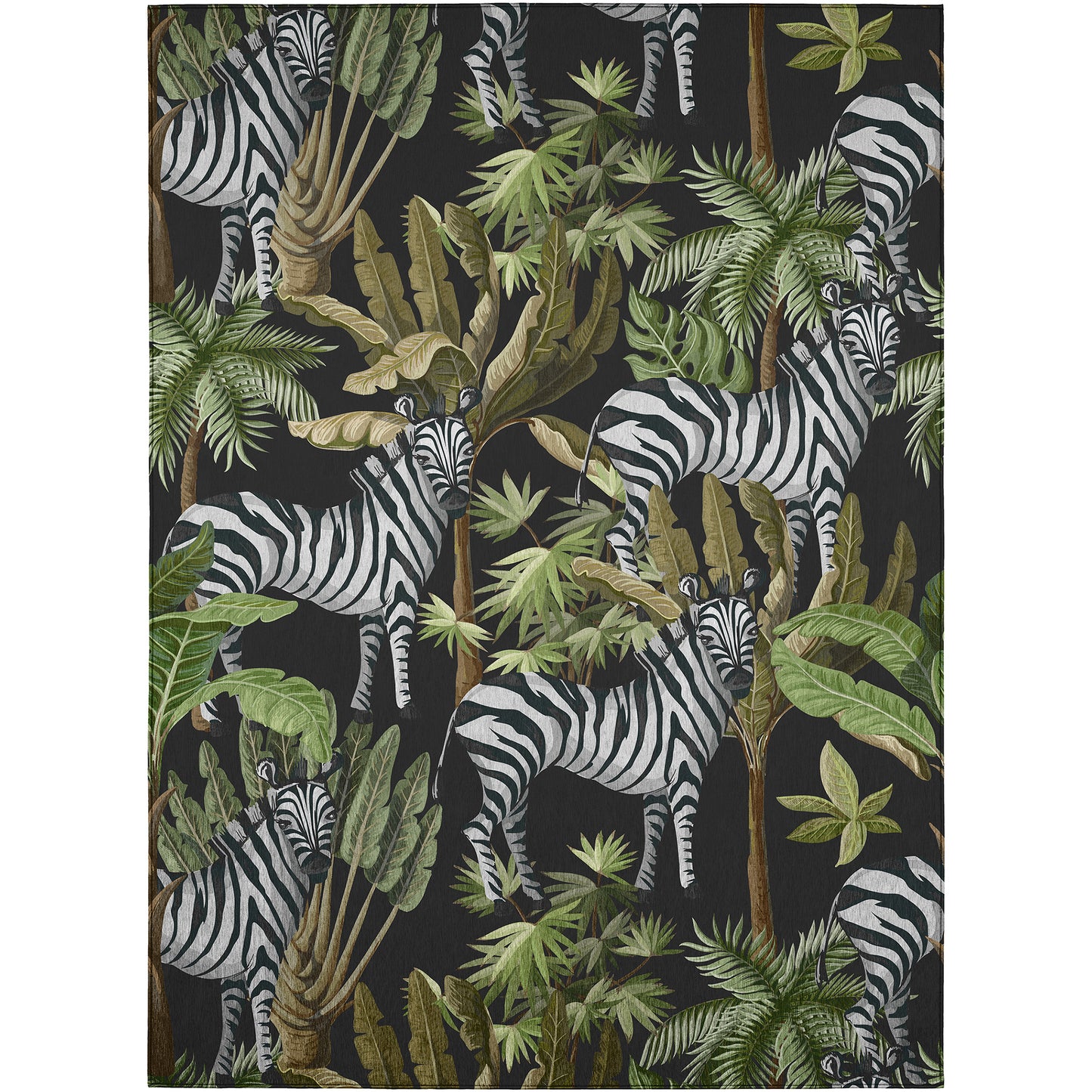 Machine Made Tropics TC13 Black - Dalyn Rugs