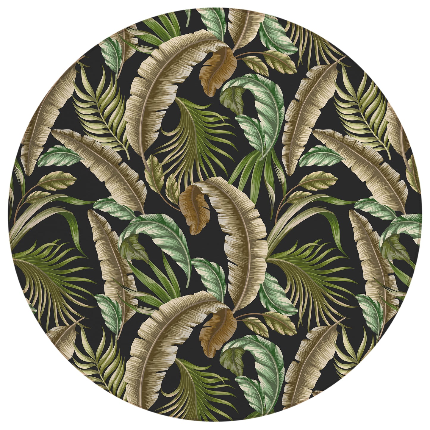 Machine Made Tropics TC1 Black - Dalyn Rugs