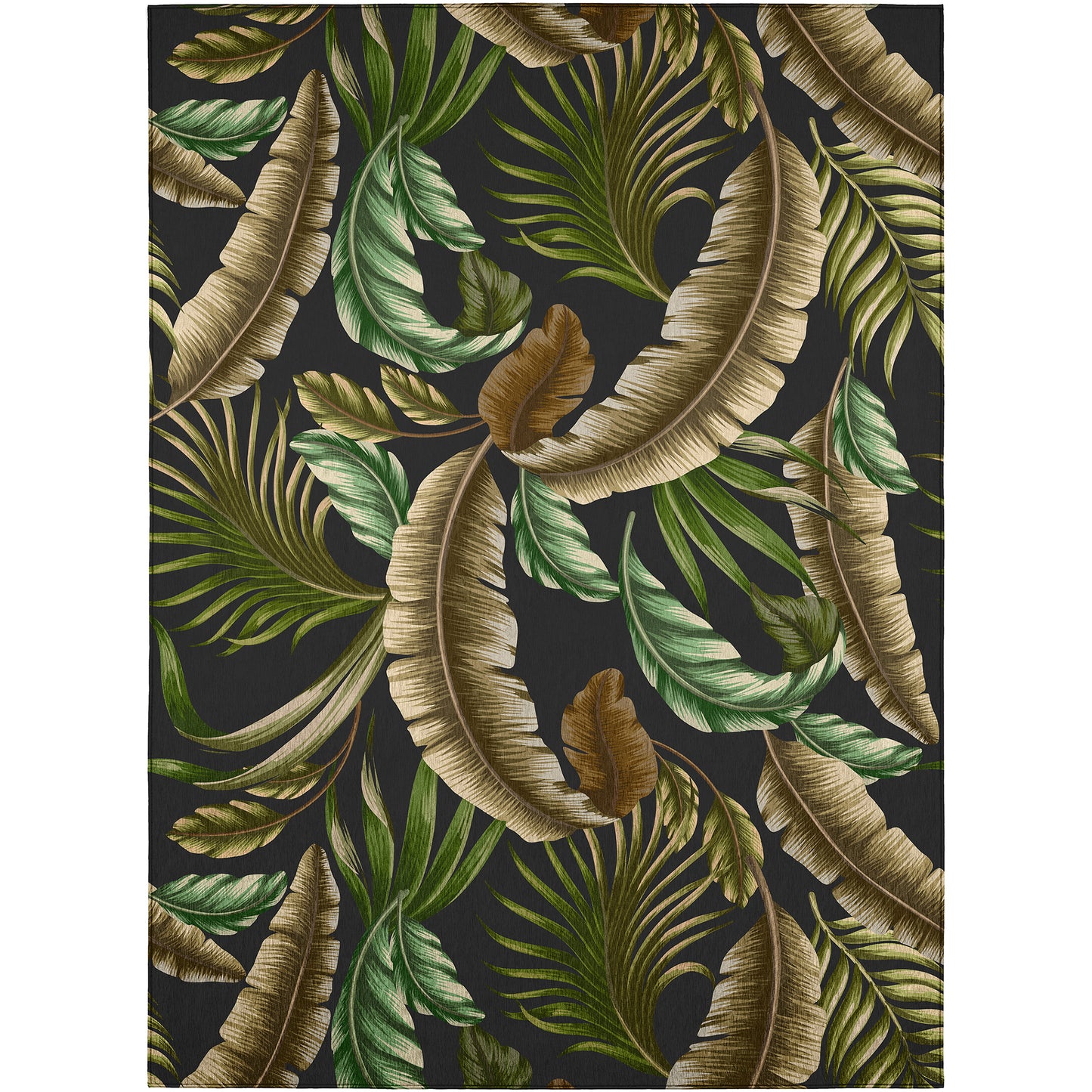 Machine Made Tropics TC1 Black - Dalyn Rugs
