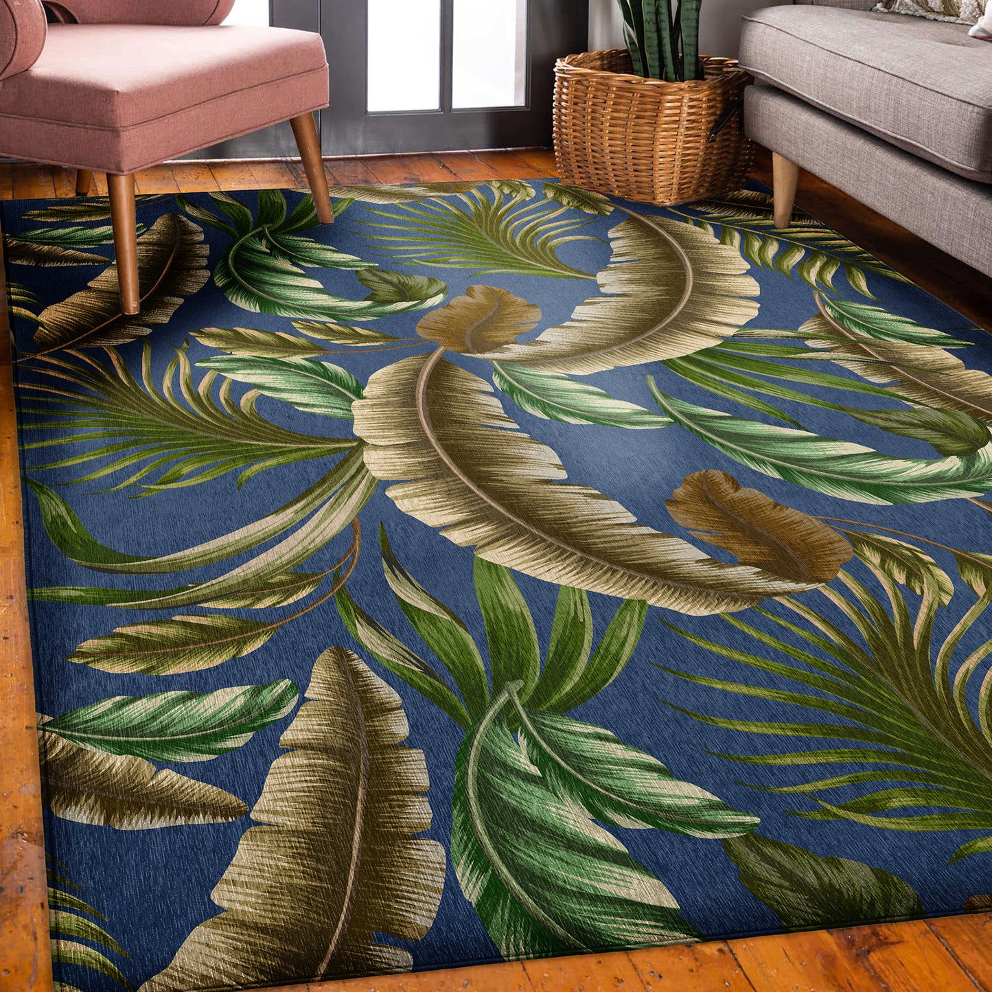 Machine Made Tropics TC1 Indigo - Dalyn Rugs