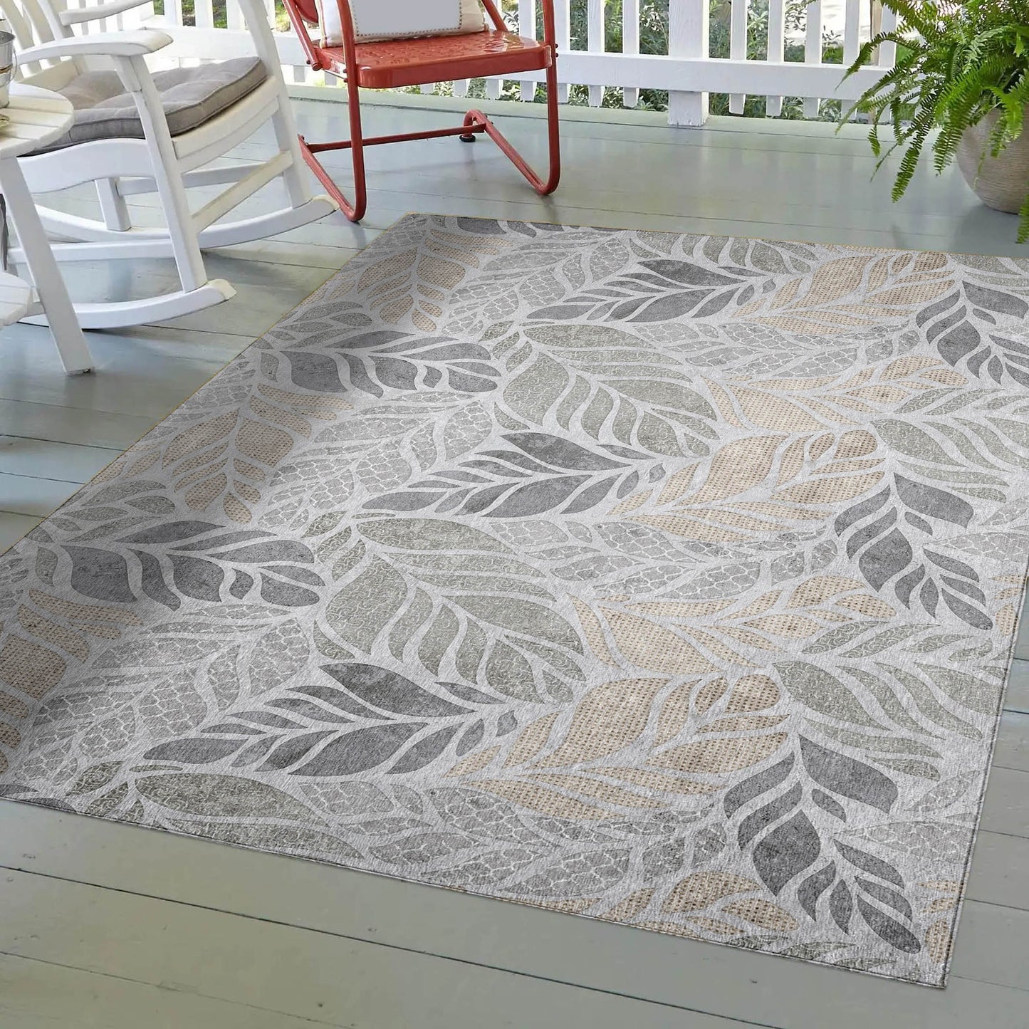 Machine Made Tropics TC3 Gray - Dalyn Rugs