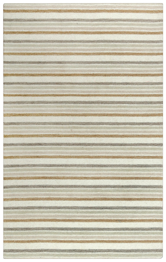 Tetra TET105 Ivory Hand-Tufted Rug - Rizzy