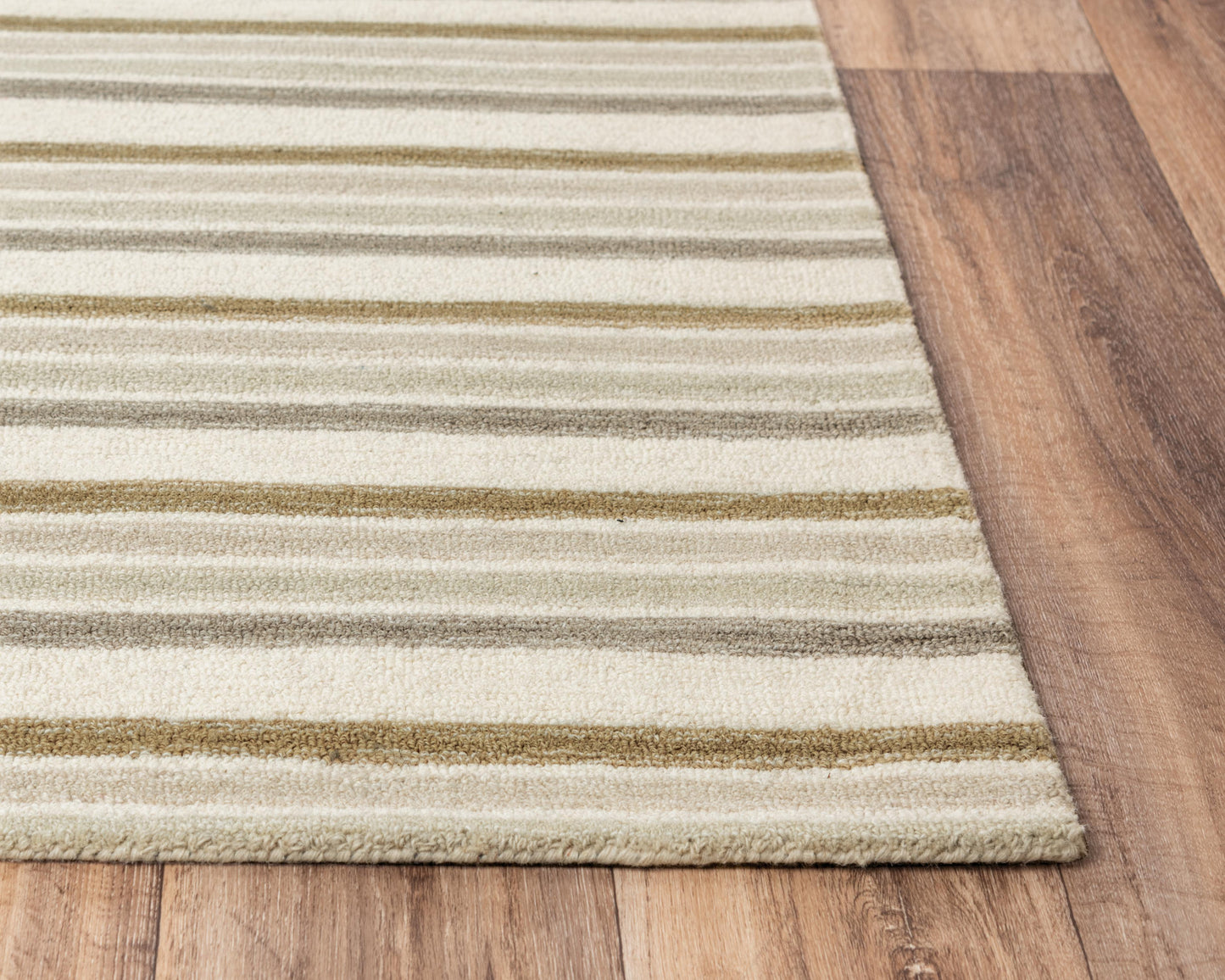 Tetra TET105 Ivory Hand-Tufted Rug - Rizzy