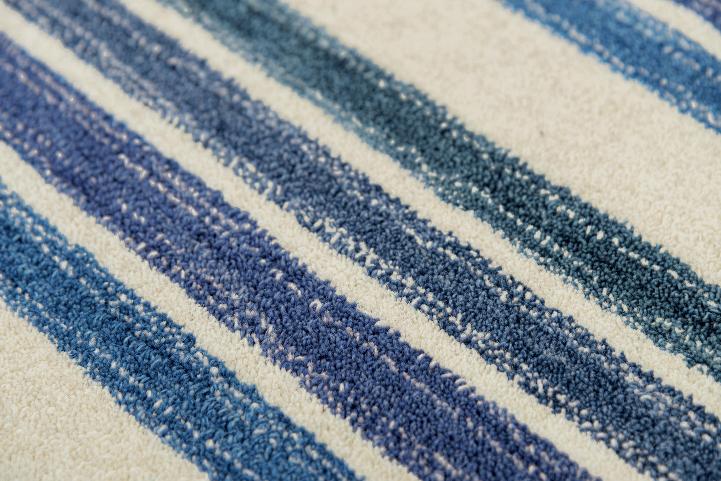Tetra TET106 Blue Hand-Tufted Rug - Rizzy