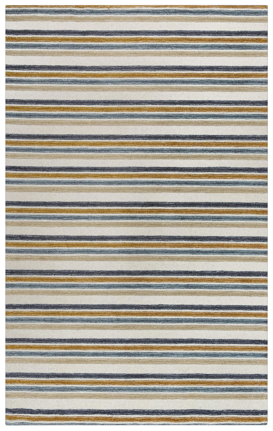 Tetra TET108 Ivory Hand-Tufted Rug - Rizzy