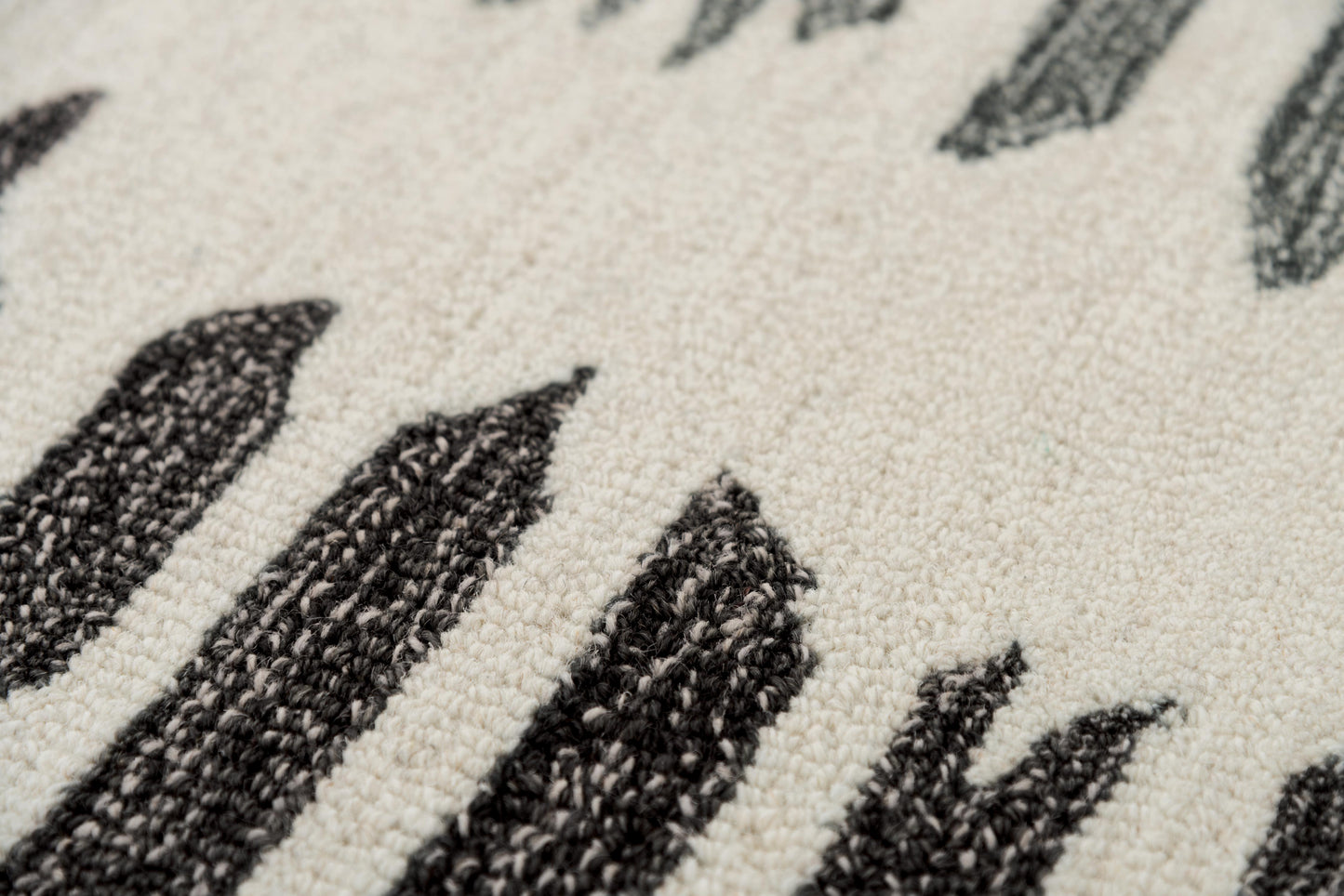 Tetra TET110 Gray Hand-Tufted Rug - Rizzy