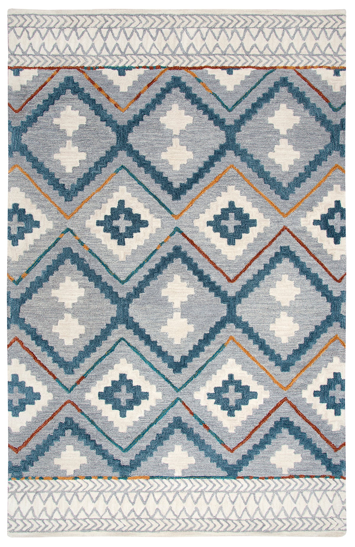 Tumble Weed Loft TL301B Gray Hand-Tufted Rug - Rizzy