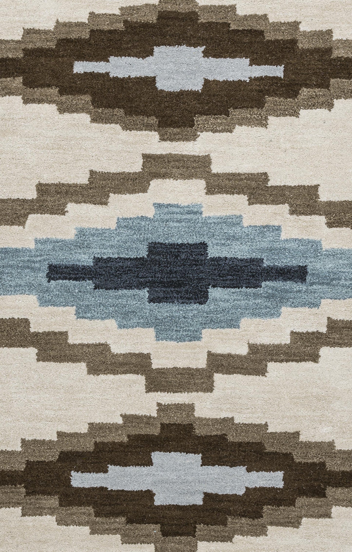 Tumble Weed Loft TL9056 Beige Hand-Tufted Rug - Rizzy