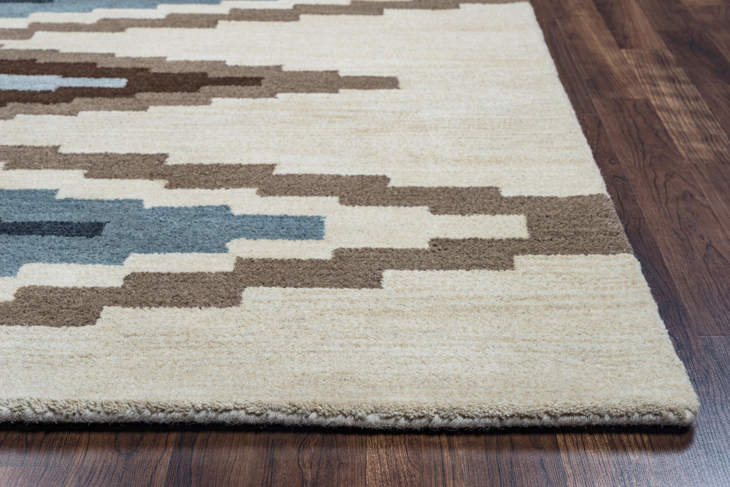 Tumble Weed Loft TL9056 Beige Hand-Tufted Rug - Rizzy