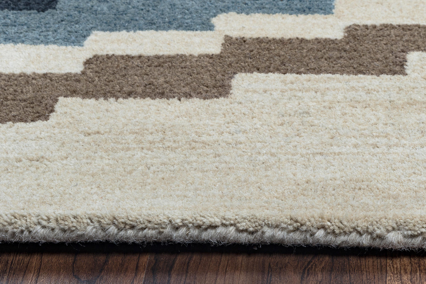 Tumble Weed Loft TL9056 Beige Hand-Tufted Rug - Rizzy