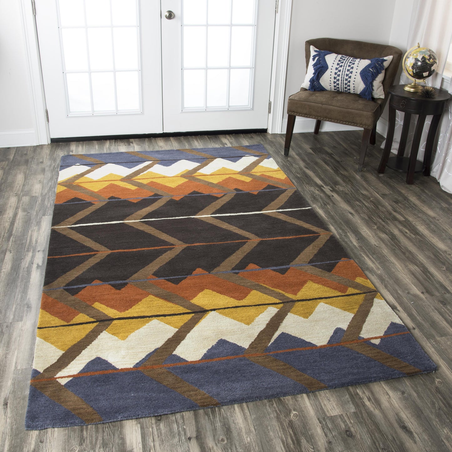 Tumble Weed Loft TL9150 multi Hand-Tufted Rug - Rizzy