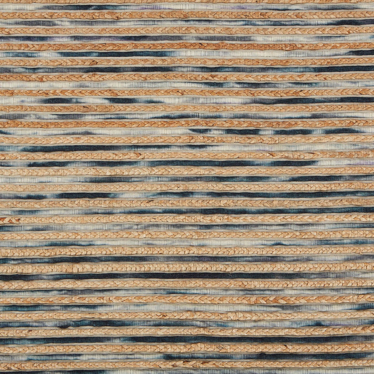 Topanga-81322 Coastal Handmade Dark Gray Cotton Indoor Area Rug - LR Home