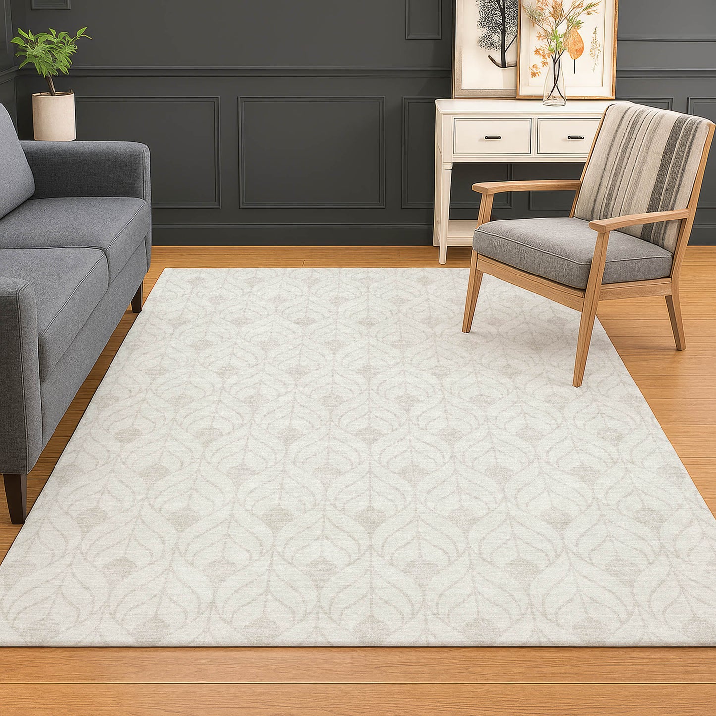 Machine Made The Reserve TR10 Ivory - Dalyn Rugs