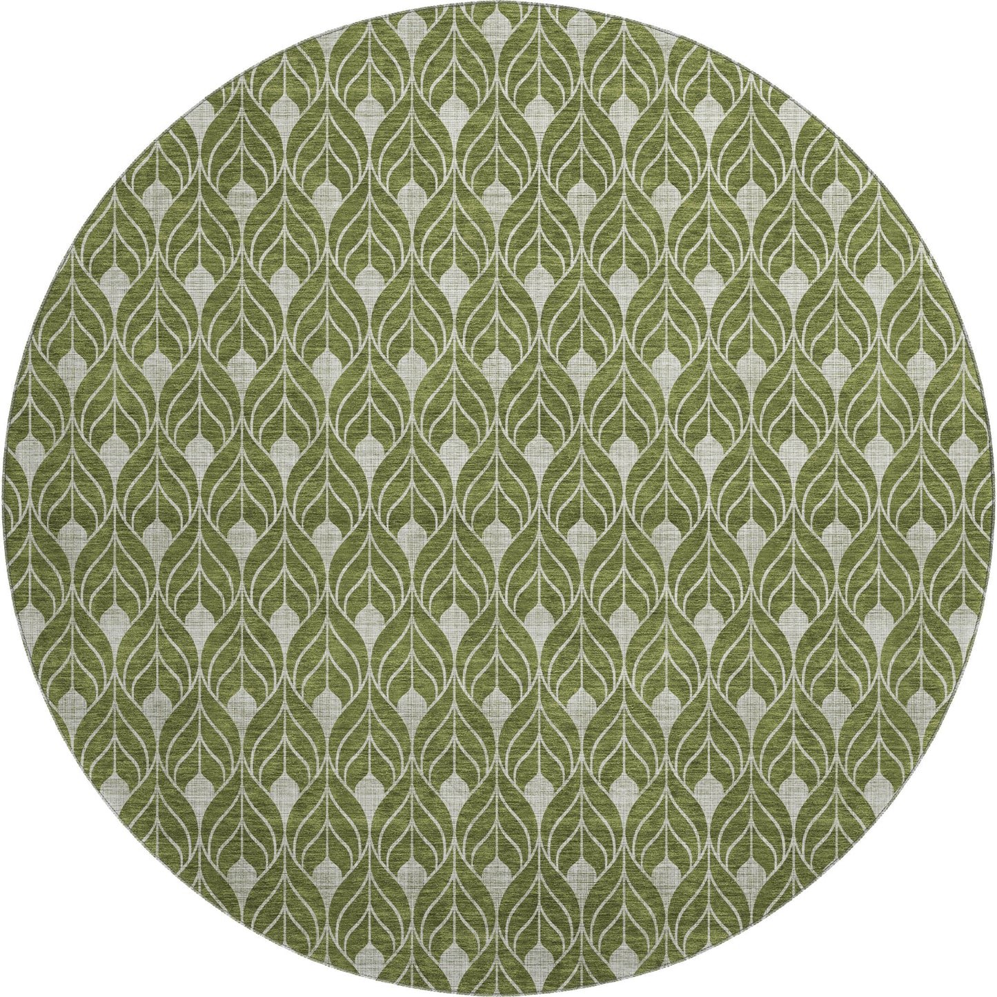 Machine Made The Reserve TR10 Olive - Dalyn Rugs