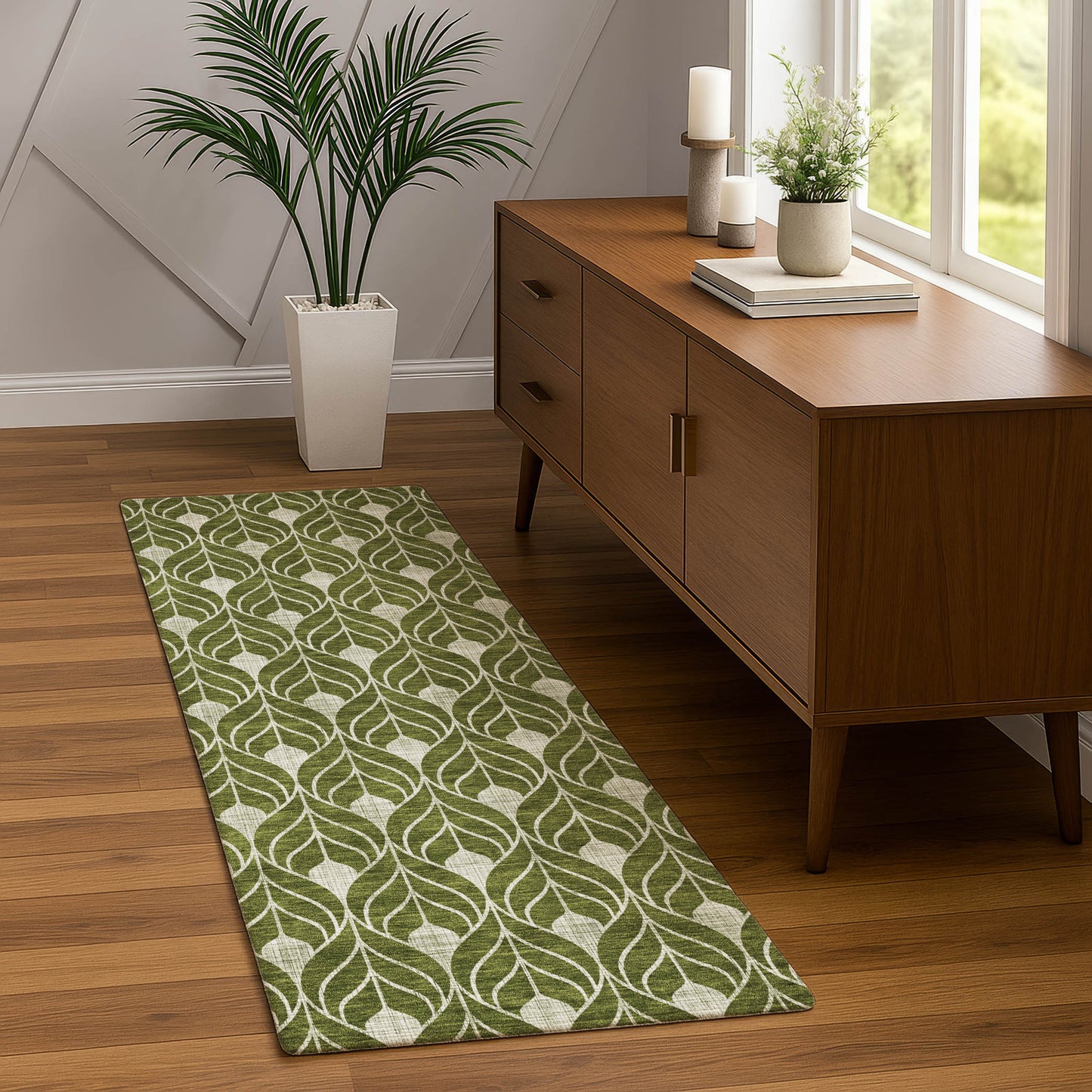 Machine Made The Reserve TR10 Olive - Dalyn Rugs