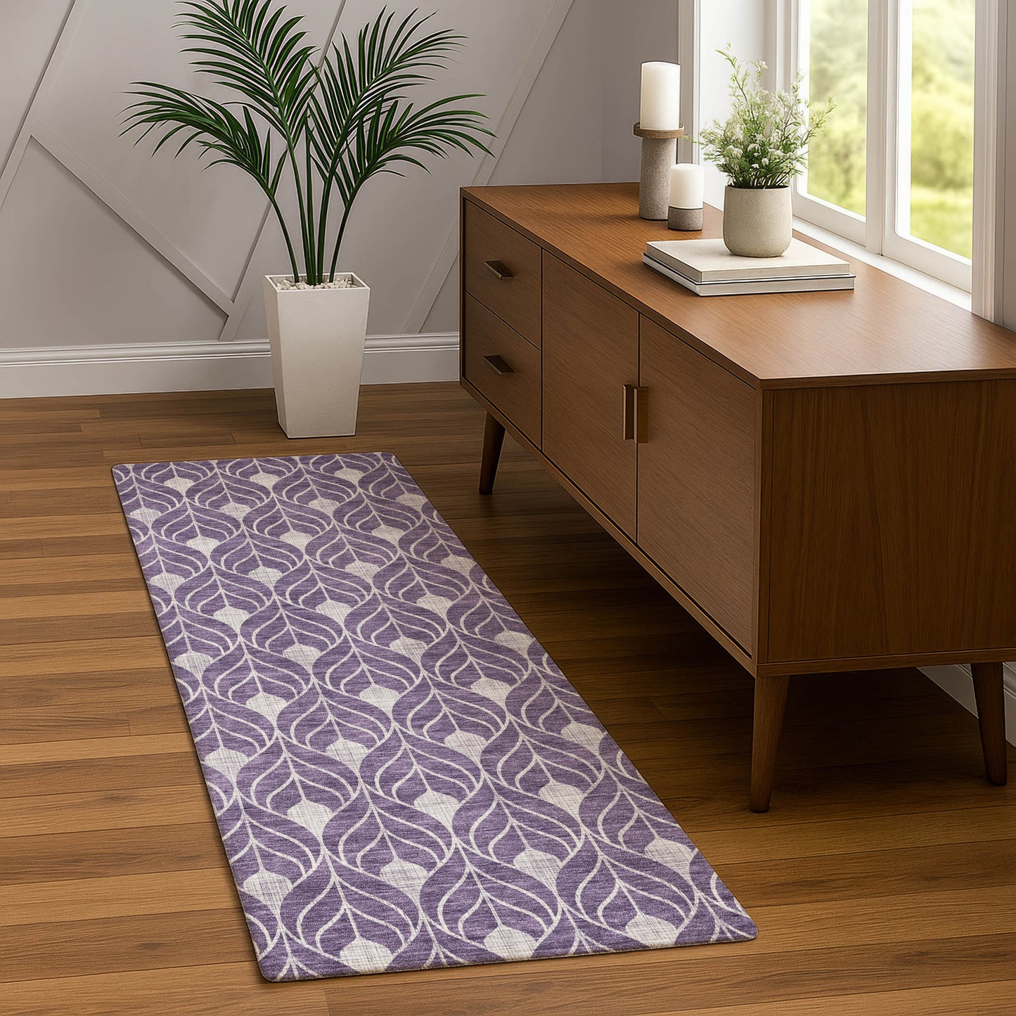 Machine Made The Reserve TR10 Plum - Dalyn Rugs