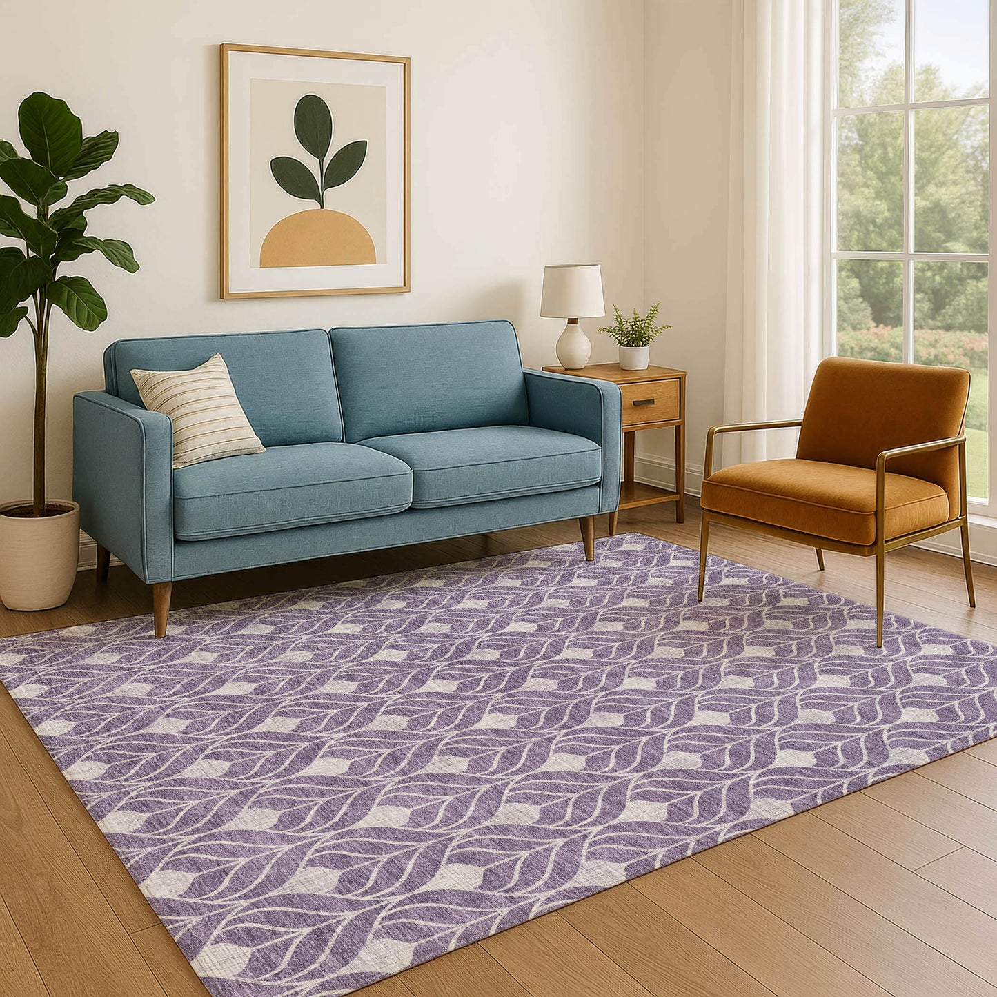 Machine Made The Reserve TR10 Plum - Dalyn Rugs