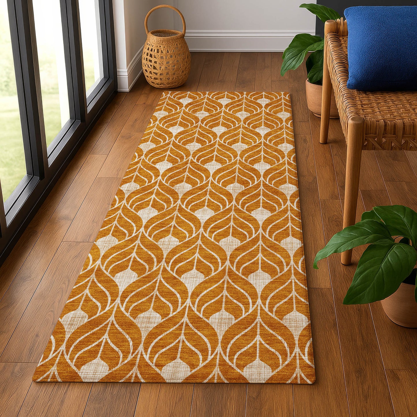Machine Made The Reserve TR10 Terracotta - Dalyn Rugs