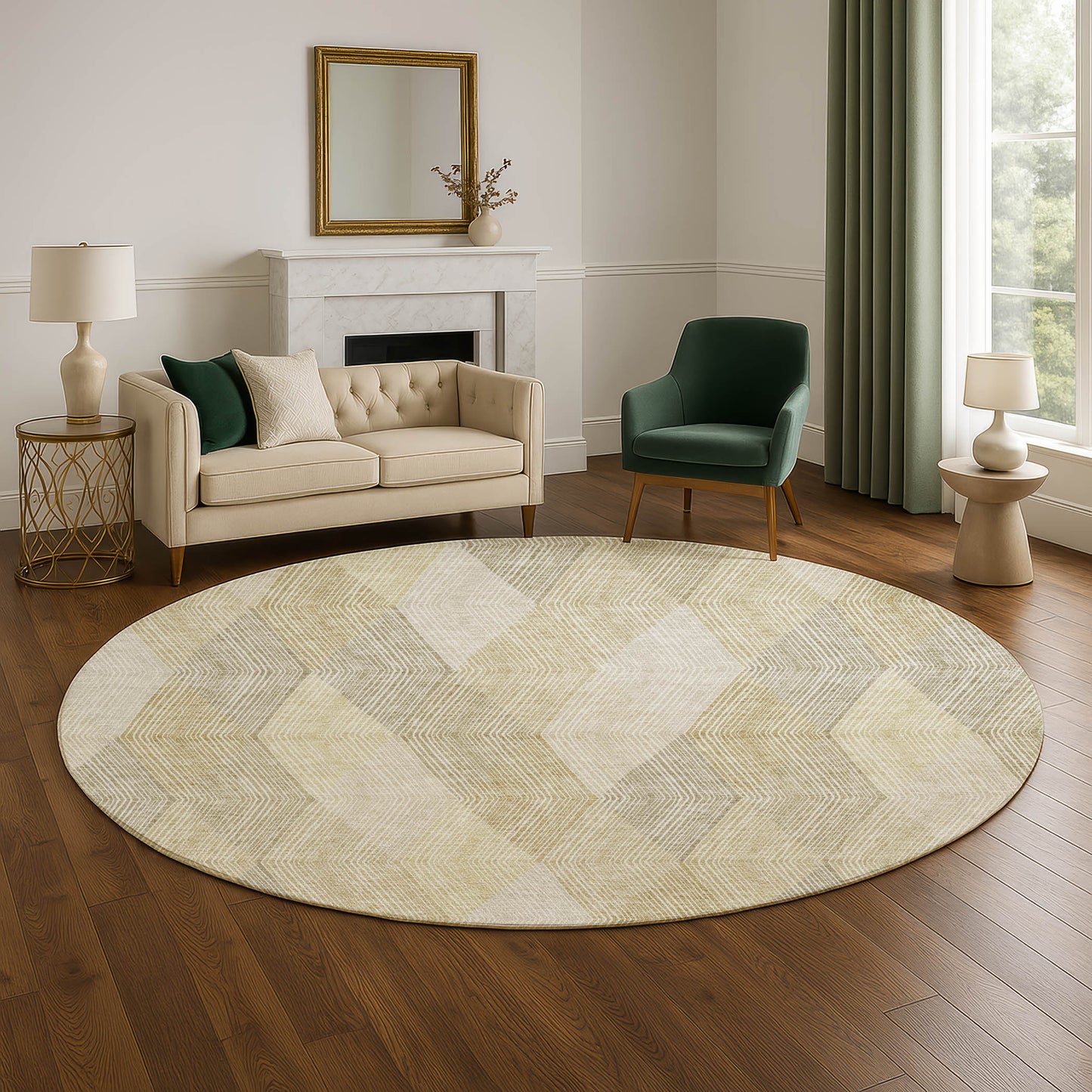 Machine Made The Reserve TR11 Beige - Dalyn Rugs