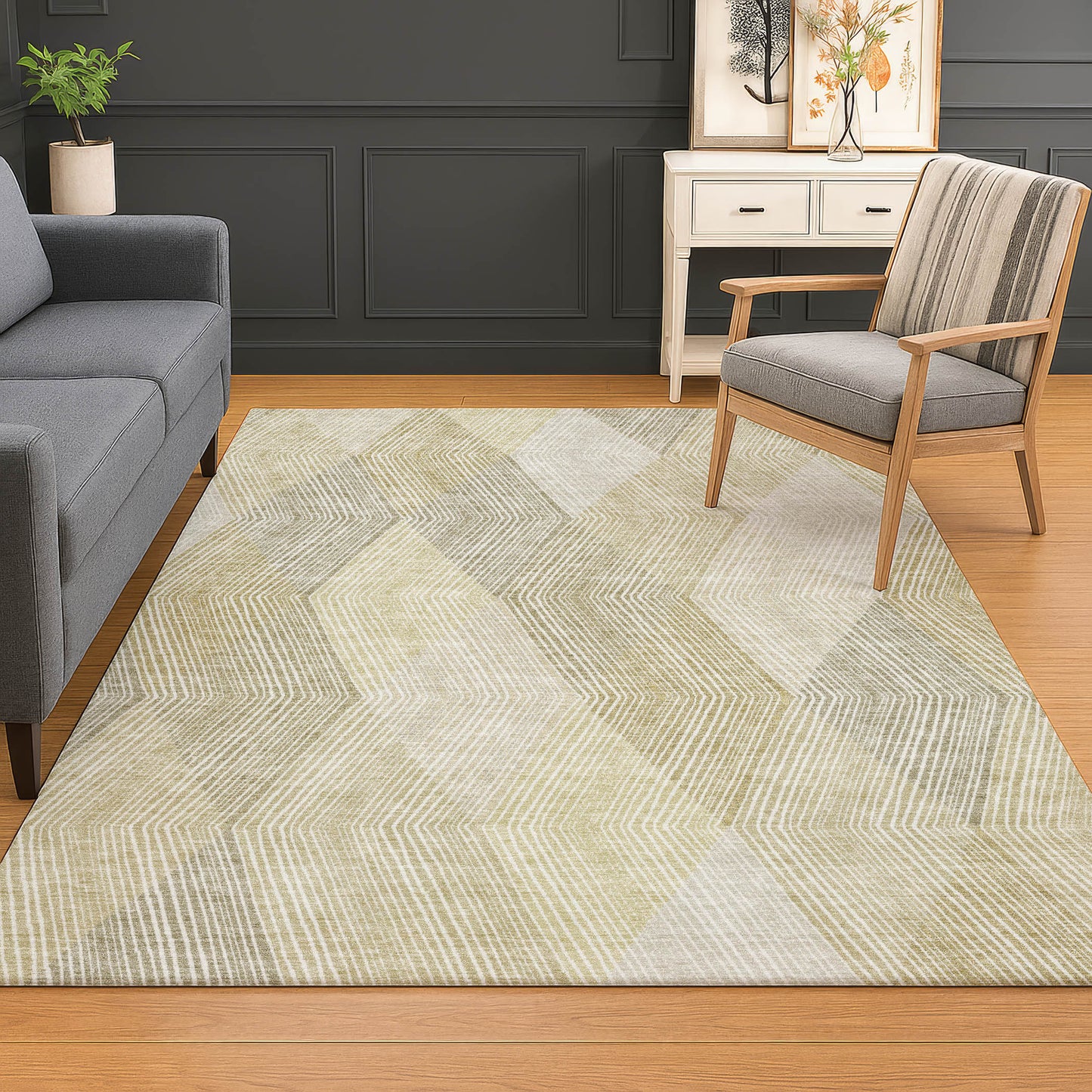 Machine Made The Reserve TR11 Beige - Dalyn Rugs