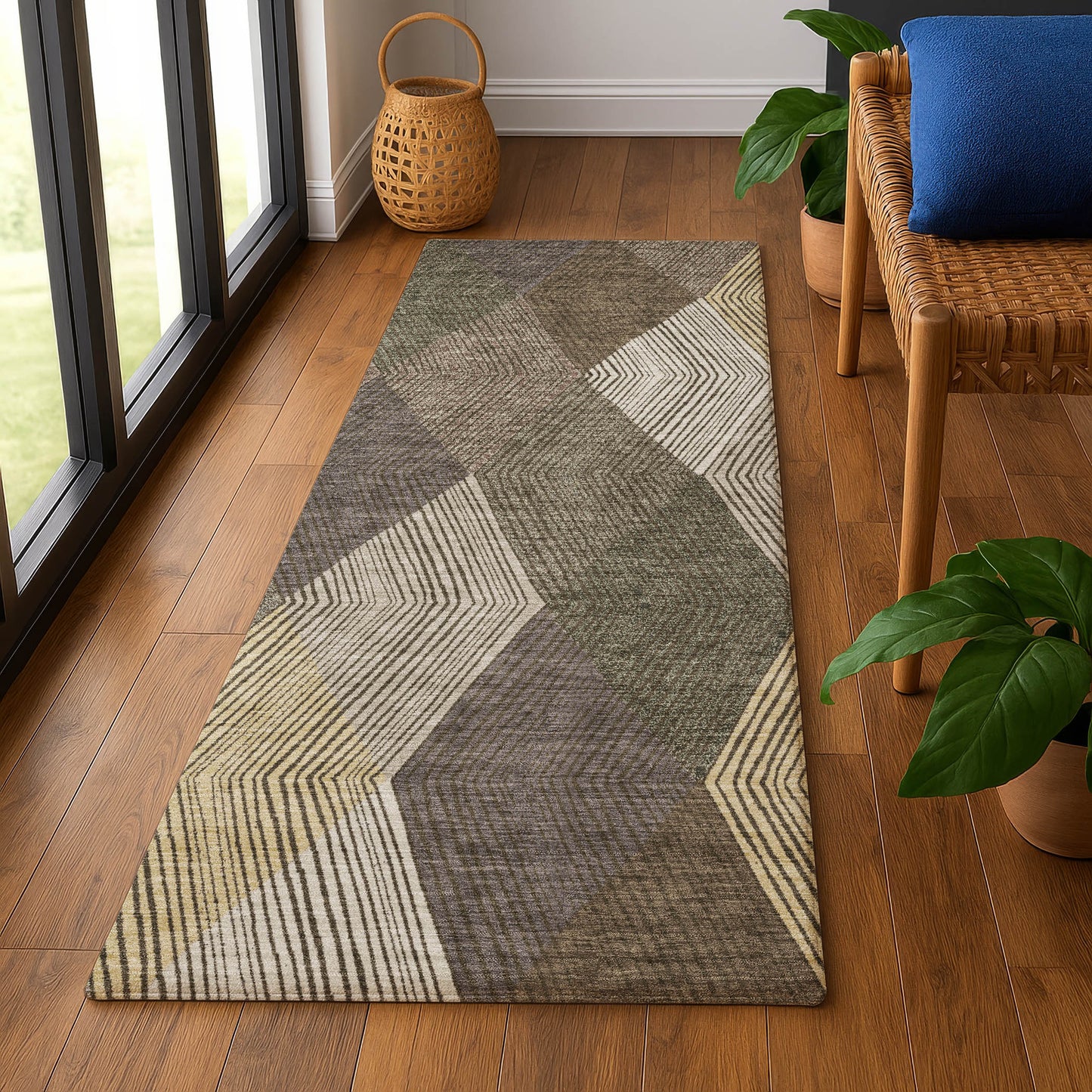 Machine Made The Reserve TR11 Brown - Dalyn Rugs