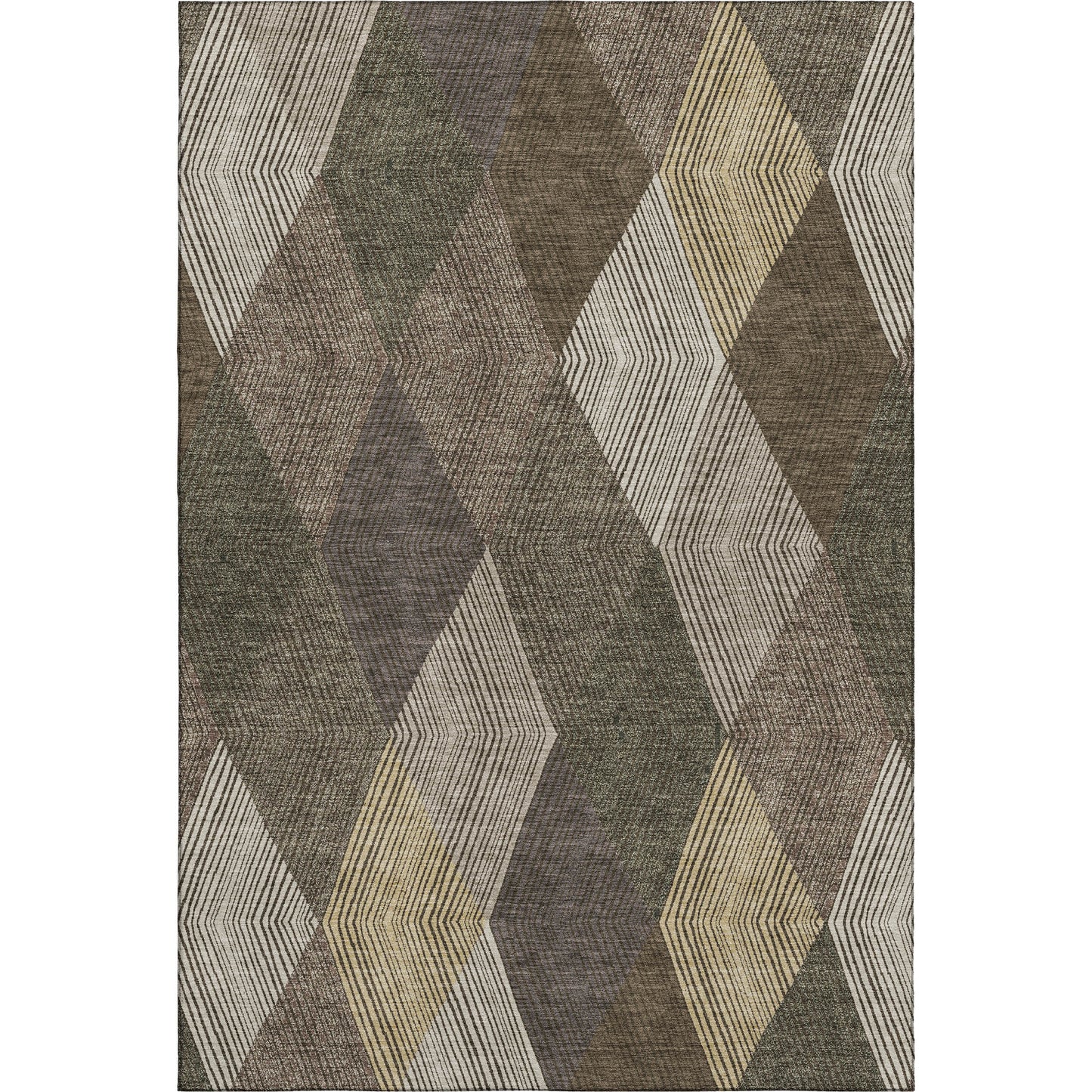 Machine Made The Reserve TR11 Brown - Dalyn Rugs