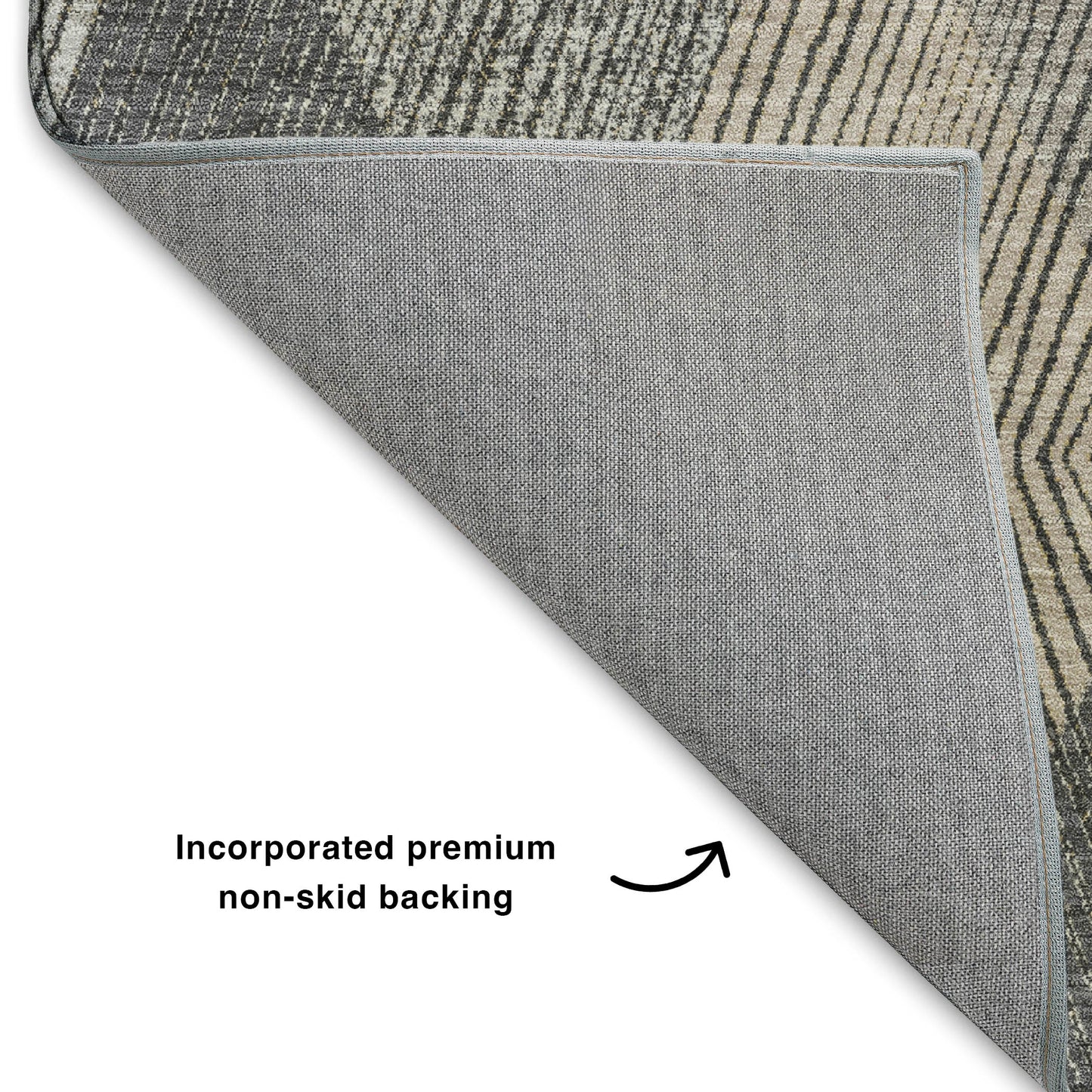 Machine Made The Reserve TR11 Charcoal - Dalyn Rugs