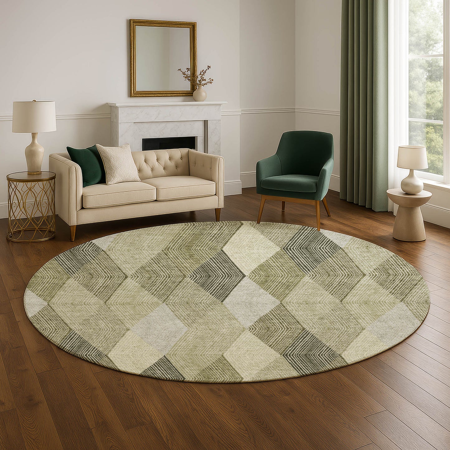 Machine Made The Reserve TR11 Fern - Dalyn Rugs