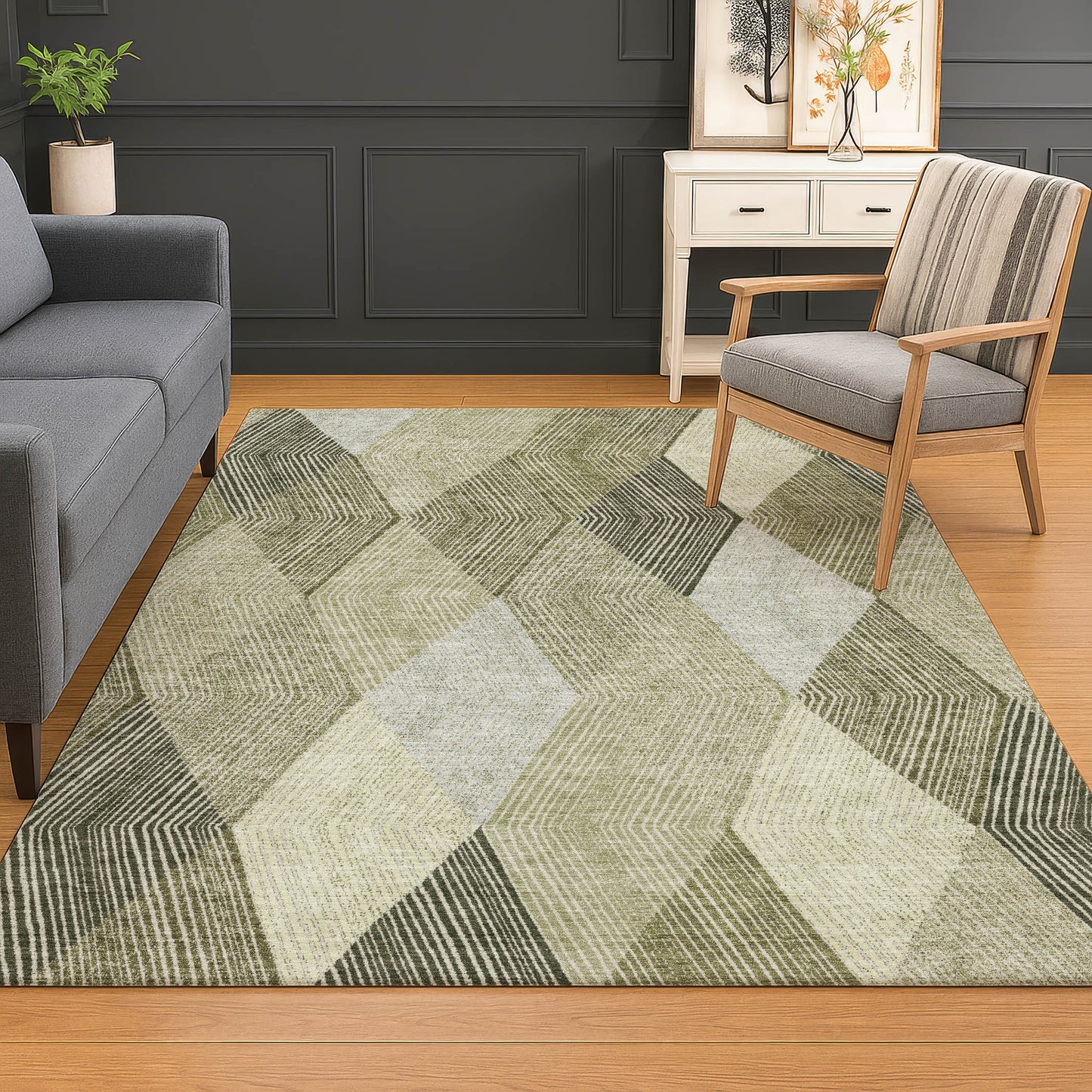 Machine Made The Reserve TR11 Fern - Dalyn Rugs