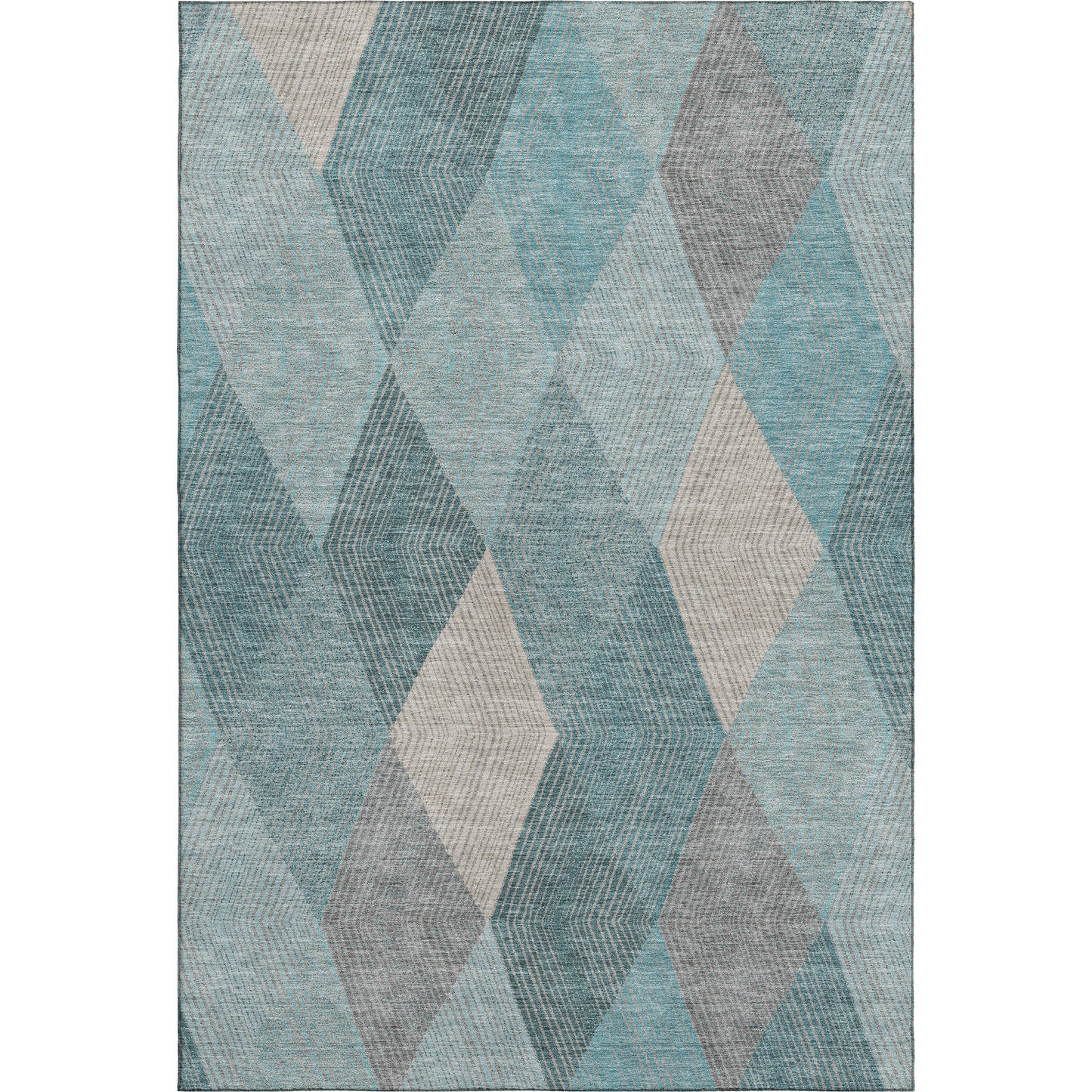 Machine Made The Reserve TR11 Turquoise - Dalyn Rugs